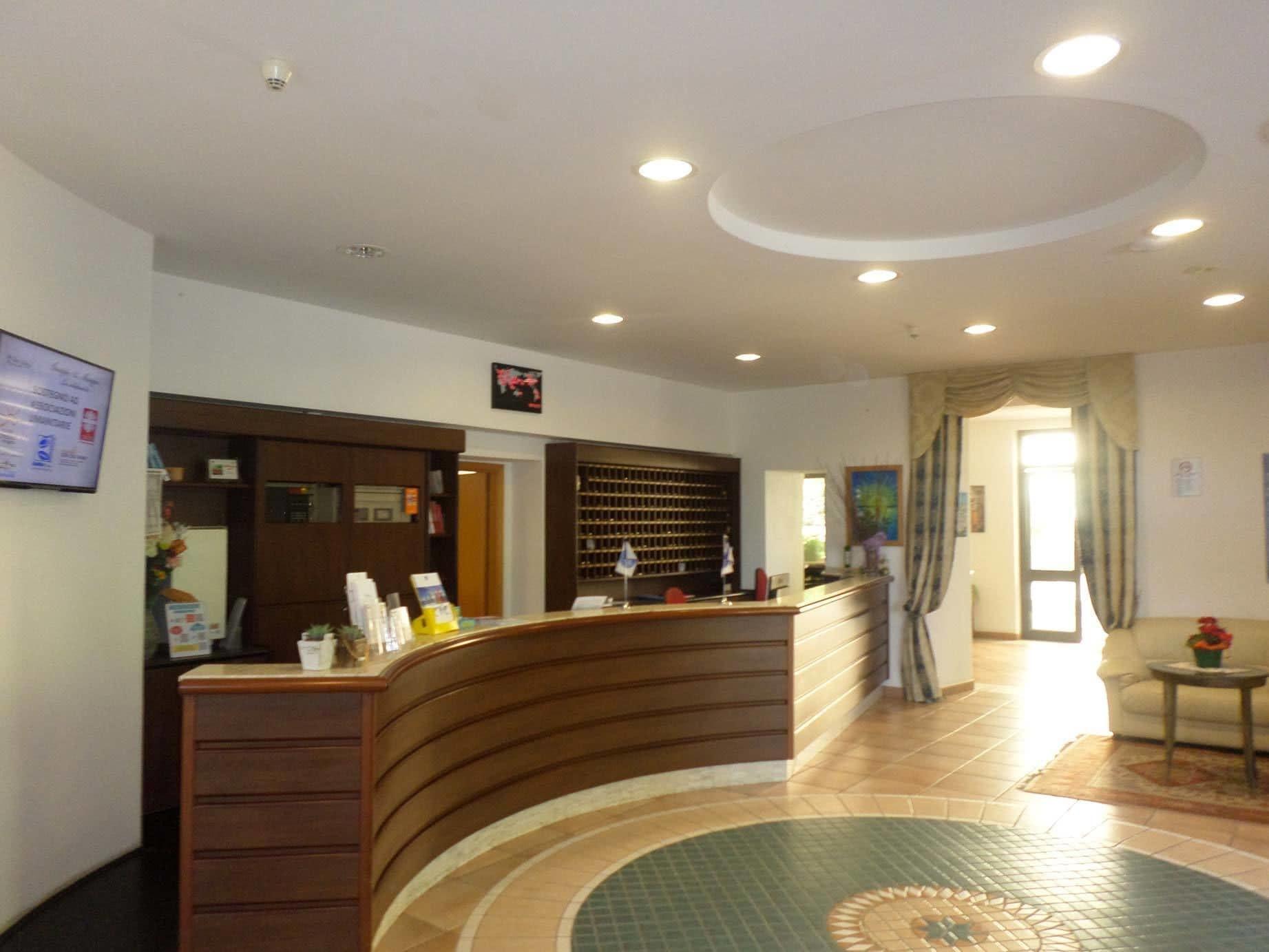 Vista Lobby Hotel Fonte Angelica
