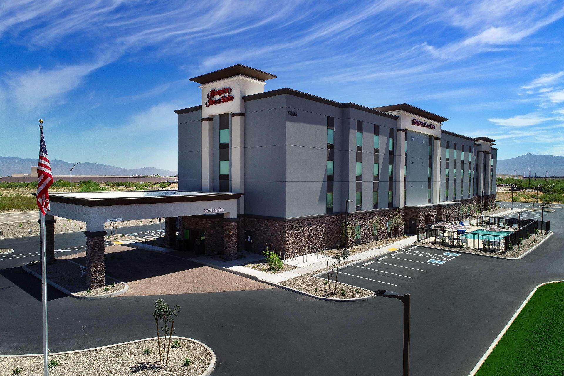 Vista Exterior Hampton Inn & Suites Tucson Tech Park