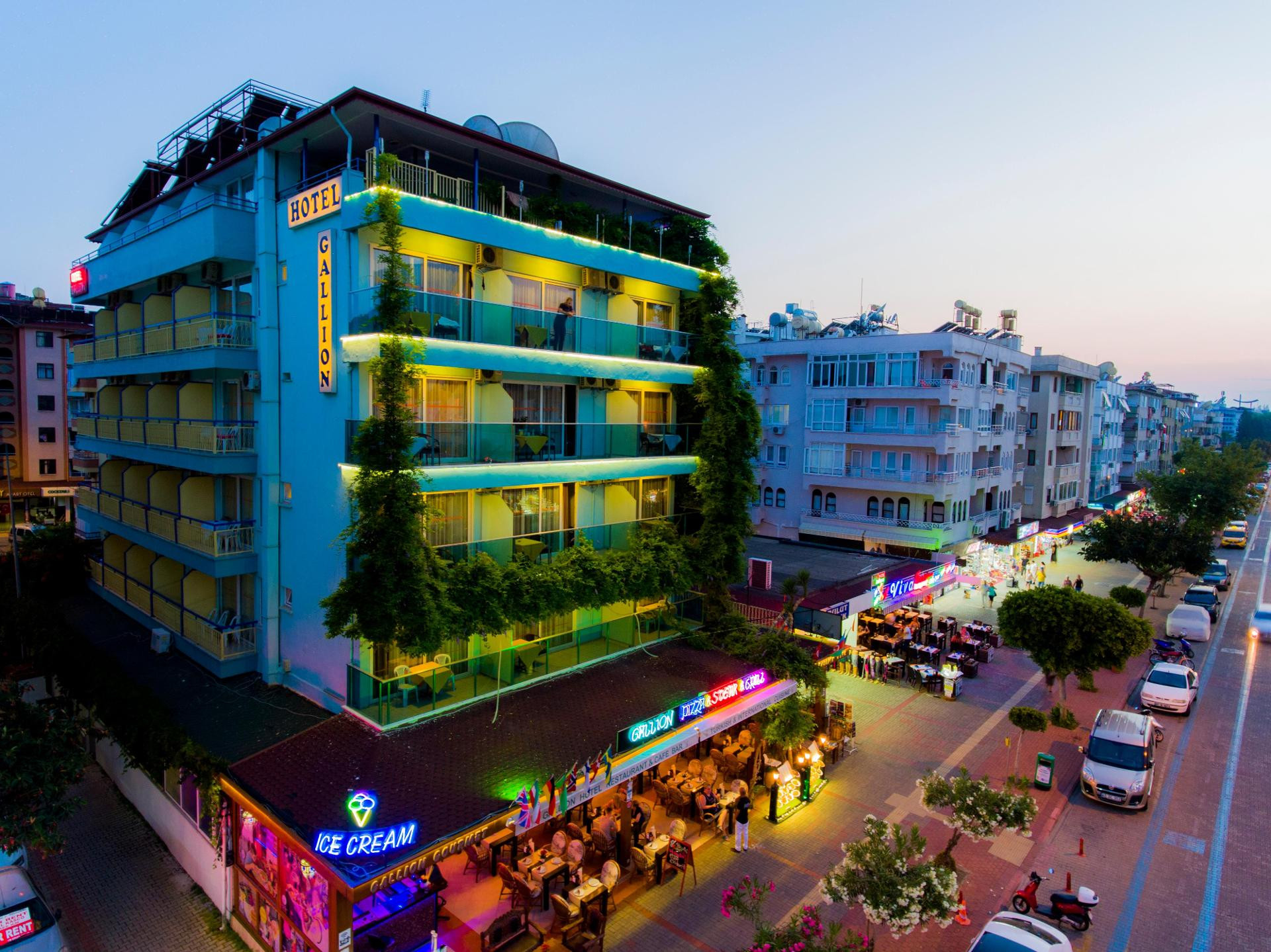 Vista Exterior Gallion Hotel