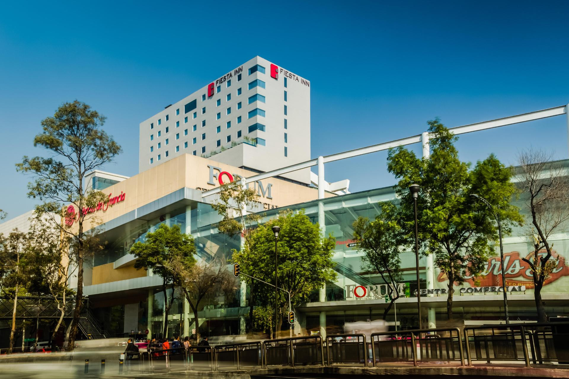 Vista Exterior Fiesta Inn Express Ciudad de México Forum Buenavista