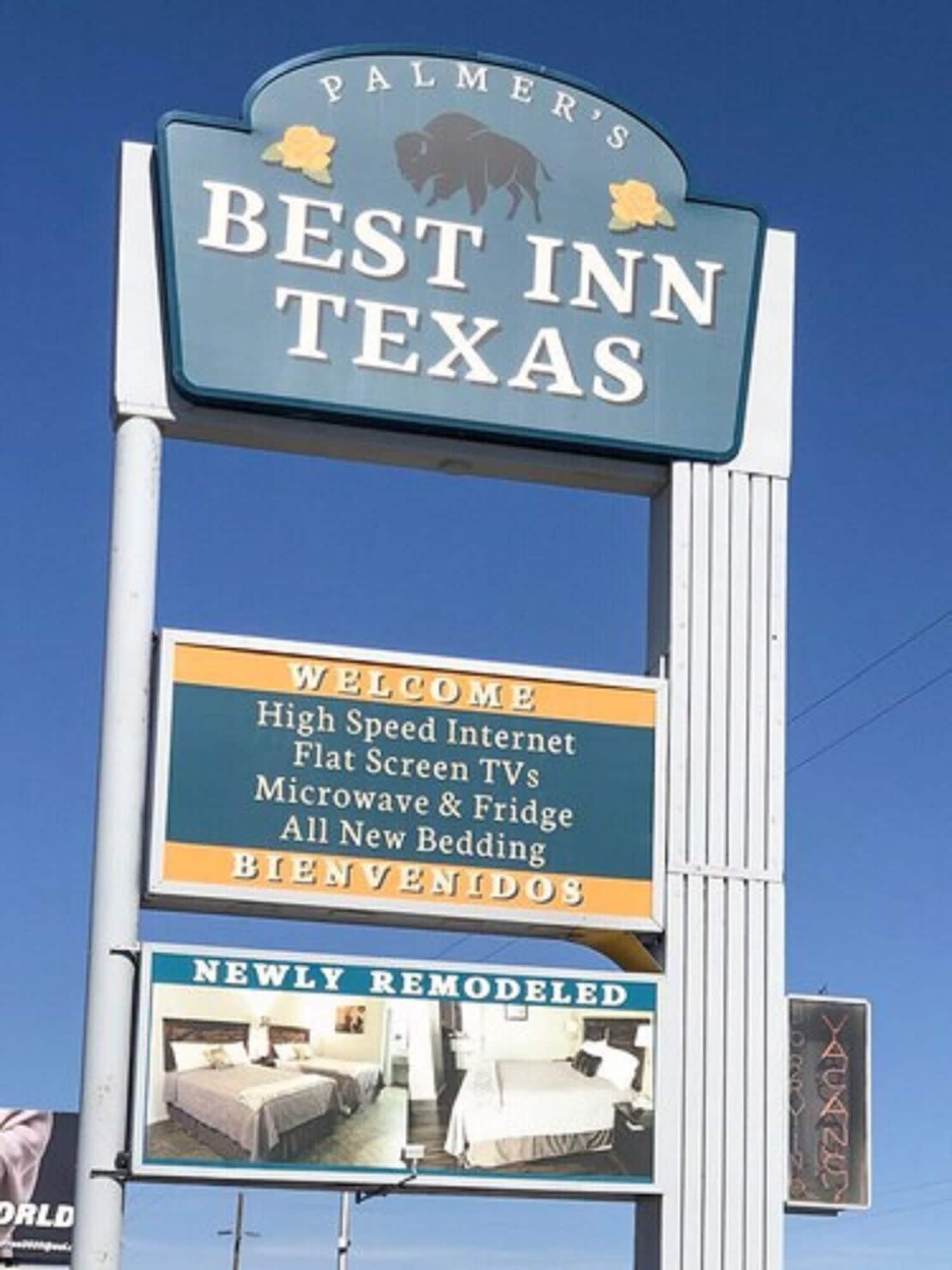 Vista Exterior Best Inn Texas