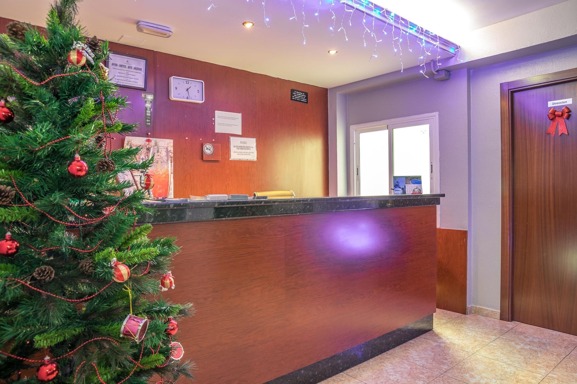 Vista Lobby Hotel Blanca Paloma
