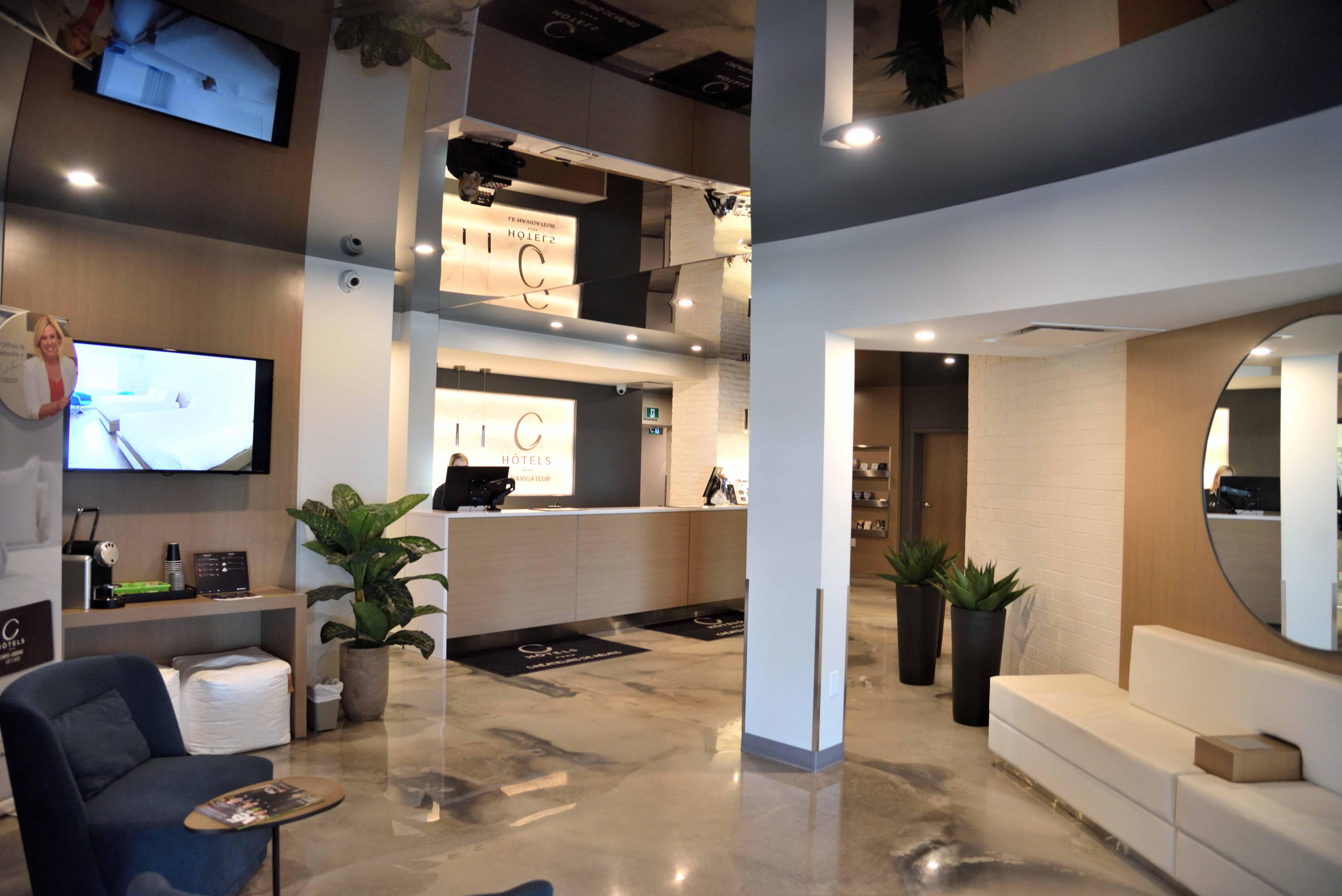 Vista Lobby C Hôtels Le Navigateur
