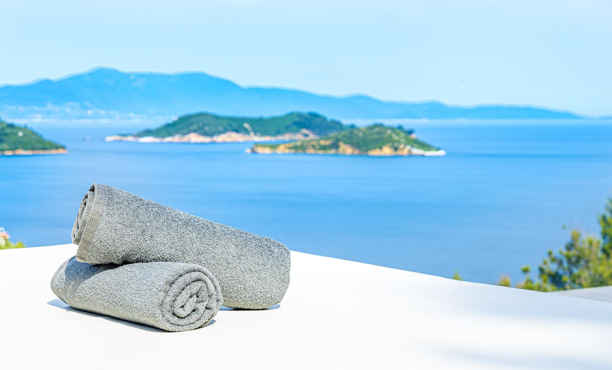 Vista Exterior Skiathos Gea Villas