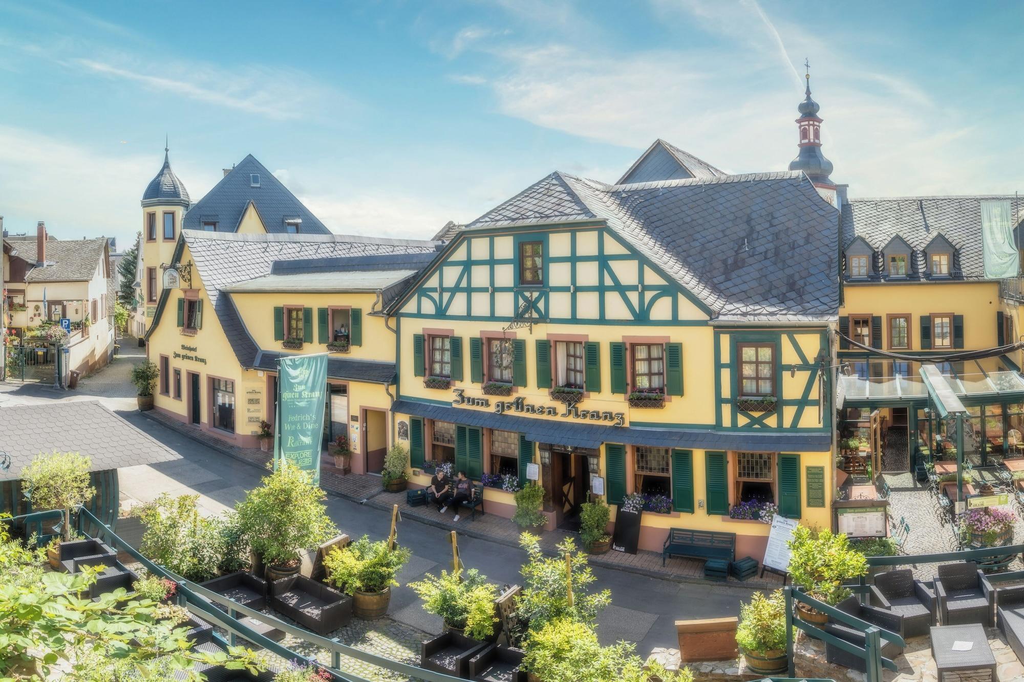 Vista Exterior Weinhotel des Riesling Zum Grünen Kranz