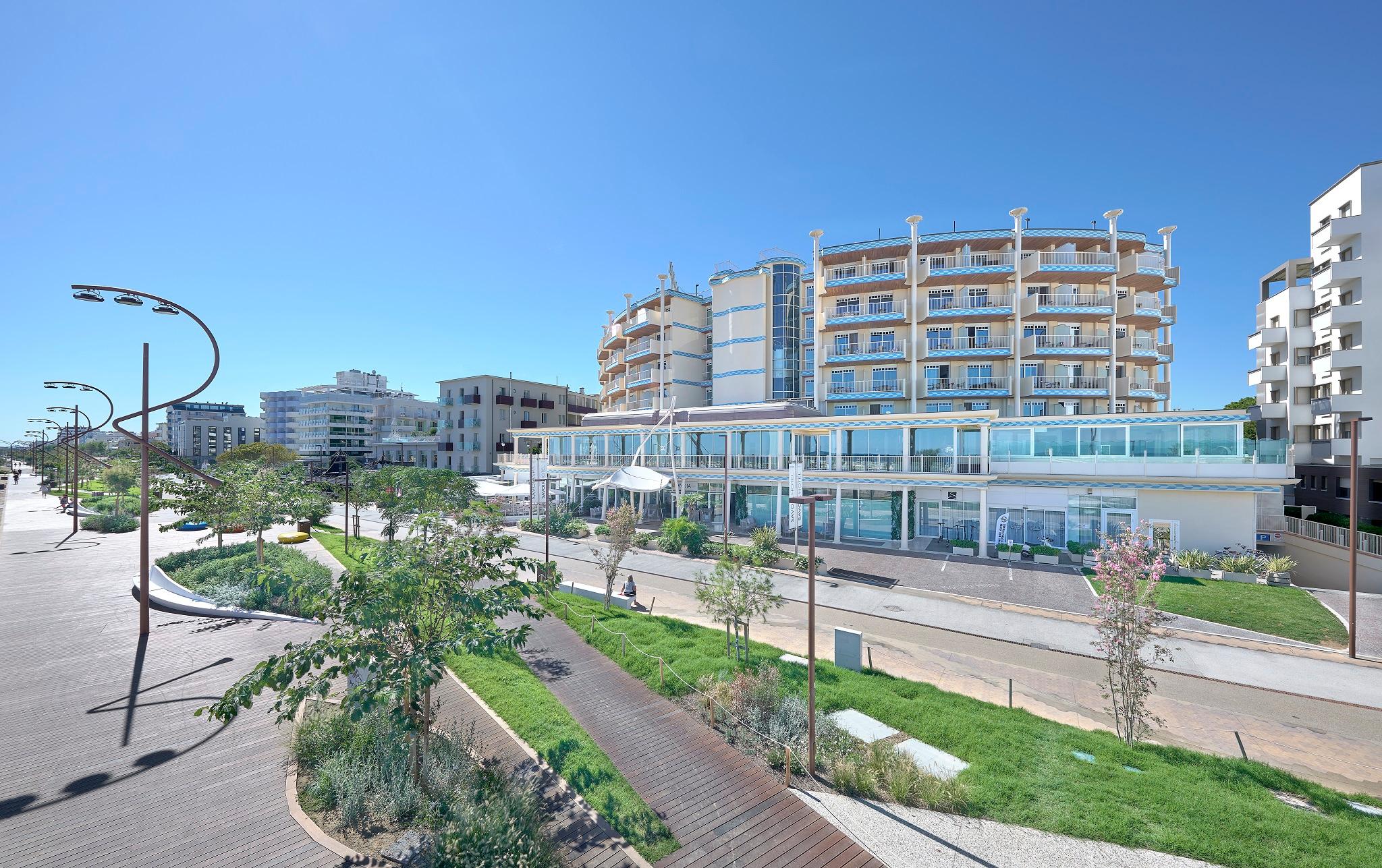 Vista Exterior Savoia Hotel Rimini