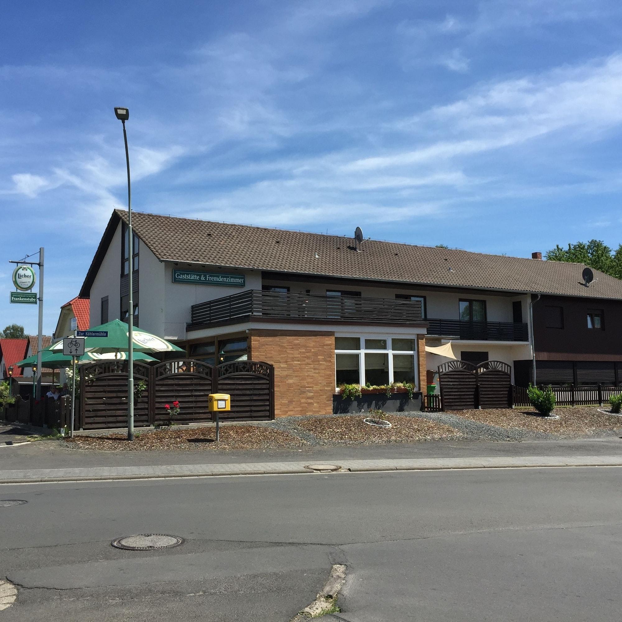 Vista Exterior Gaststätte und Pension Frankenstube