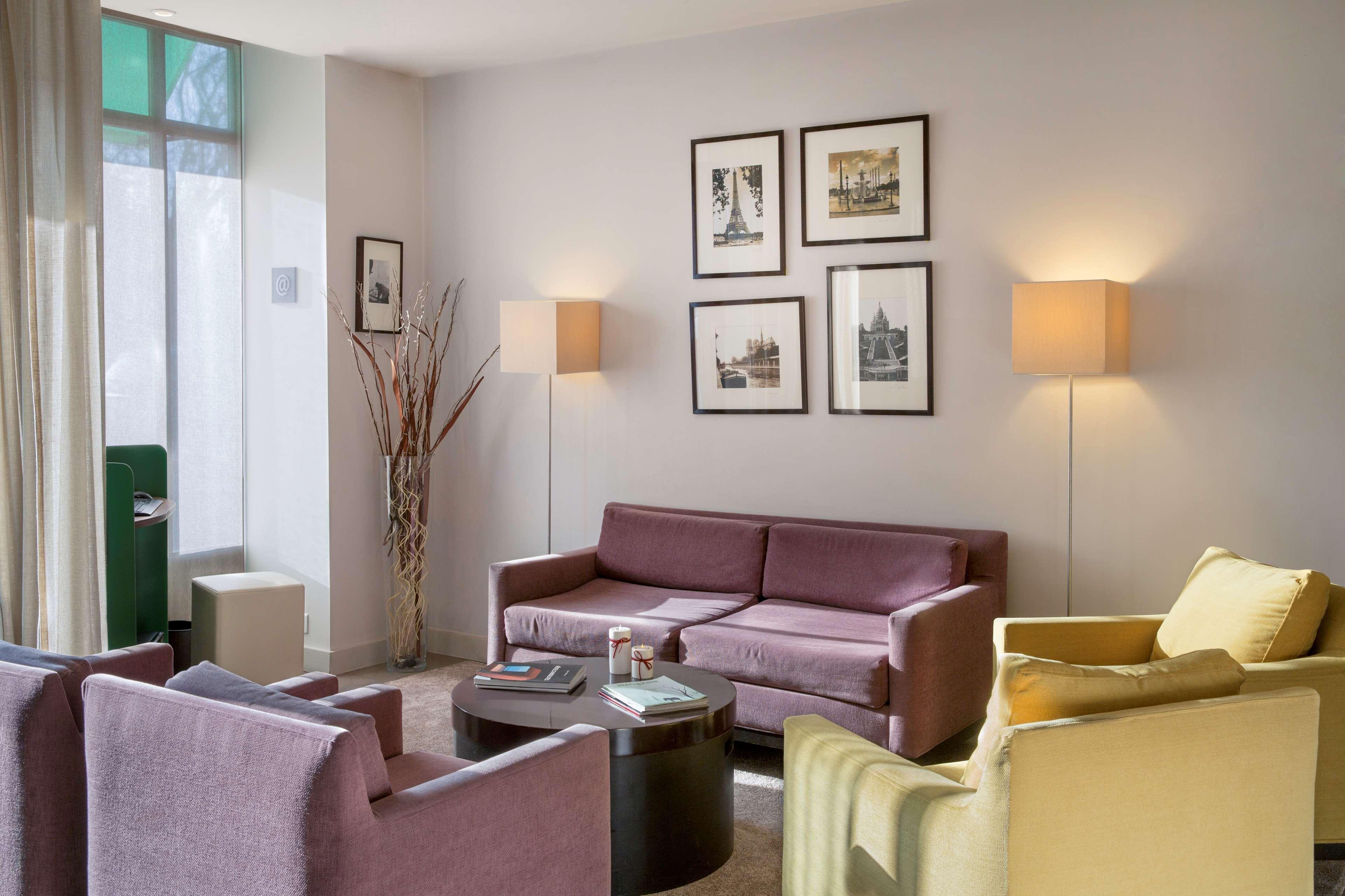 Vista Lobby Best Western Rives de Paris La Defense