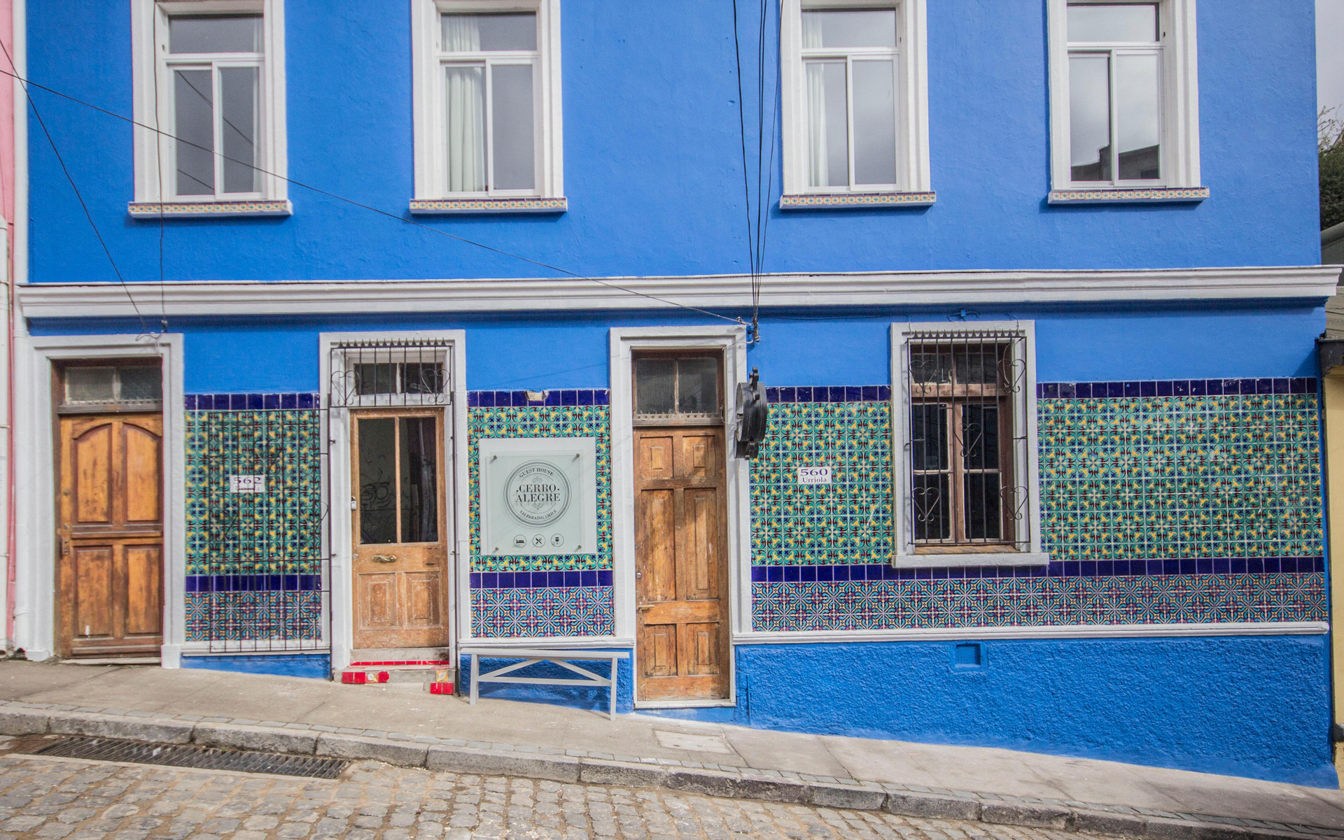 Vista Exterior Cerro Alegre Guest House