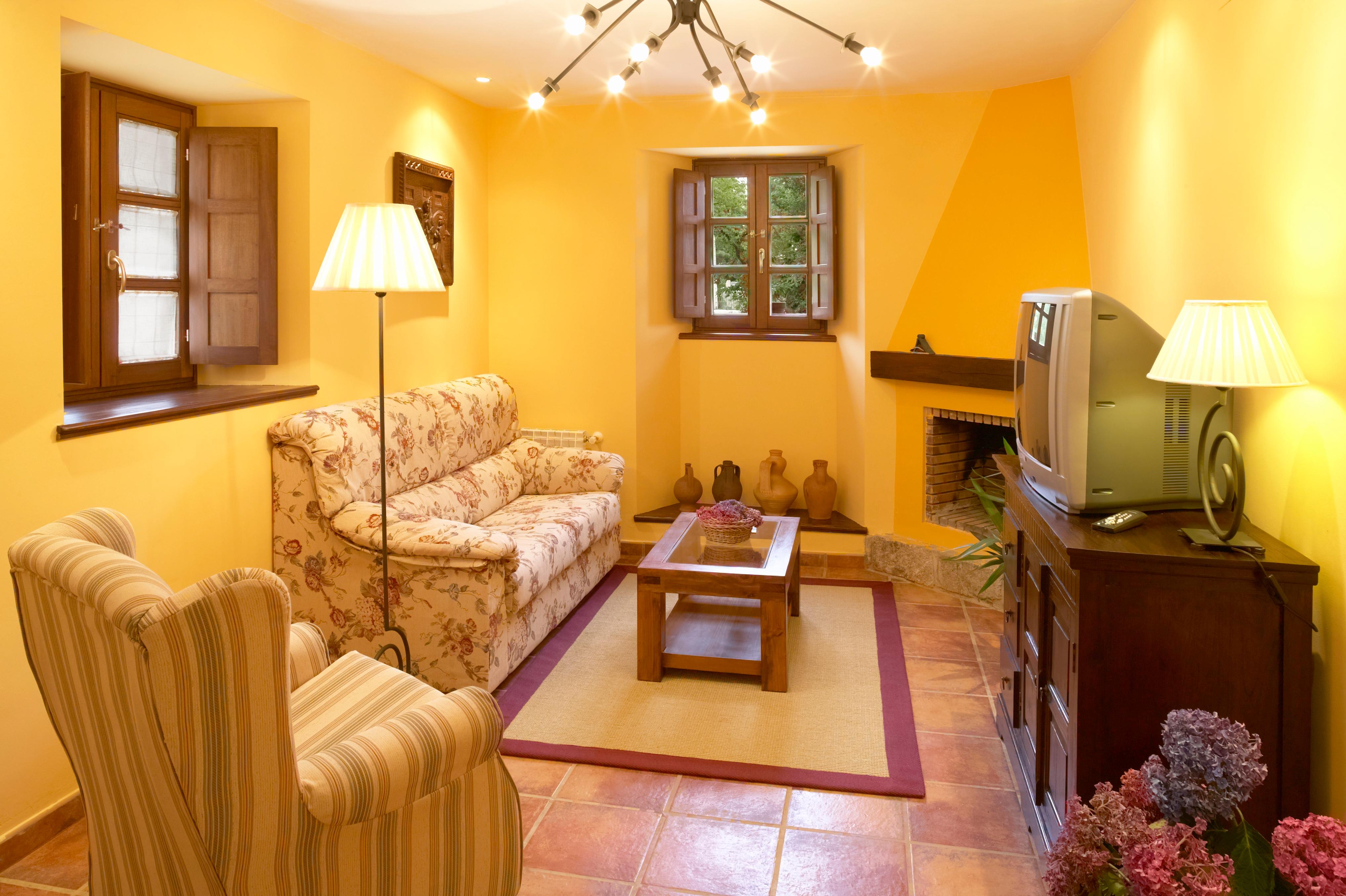 Vista Lobby Coviella Hotel Rural