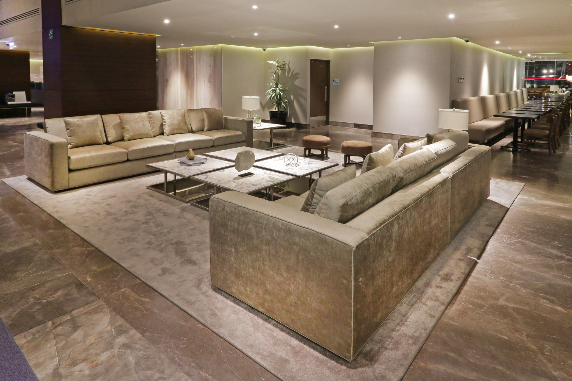 Vista Lobby Holiday Inn Express & Suites Monterrey Valle