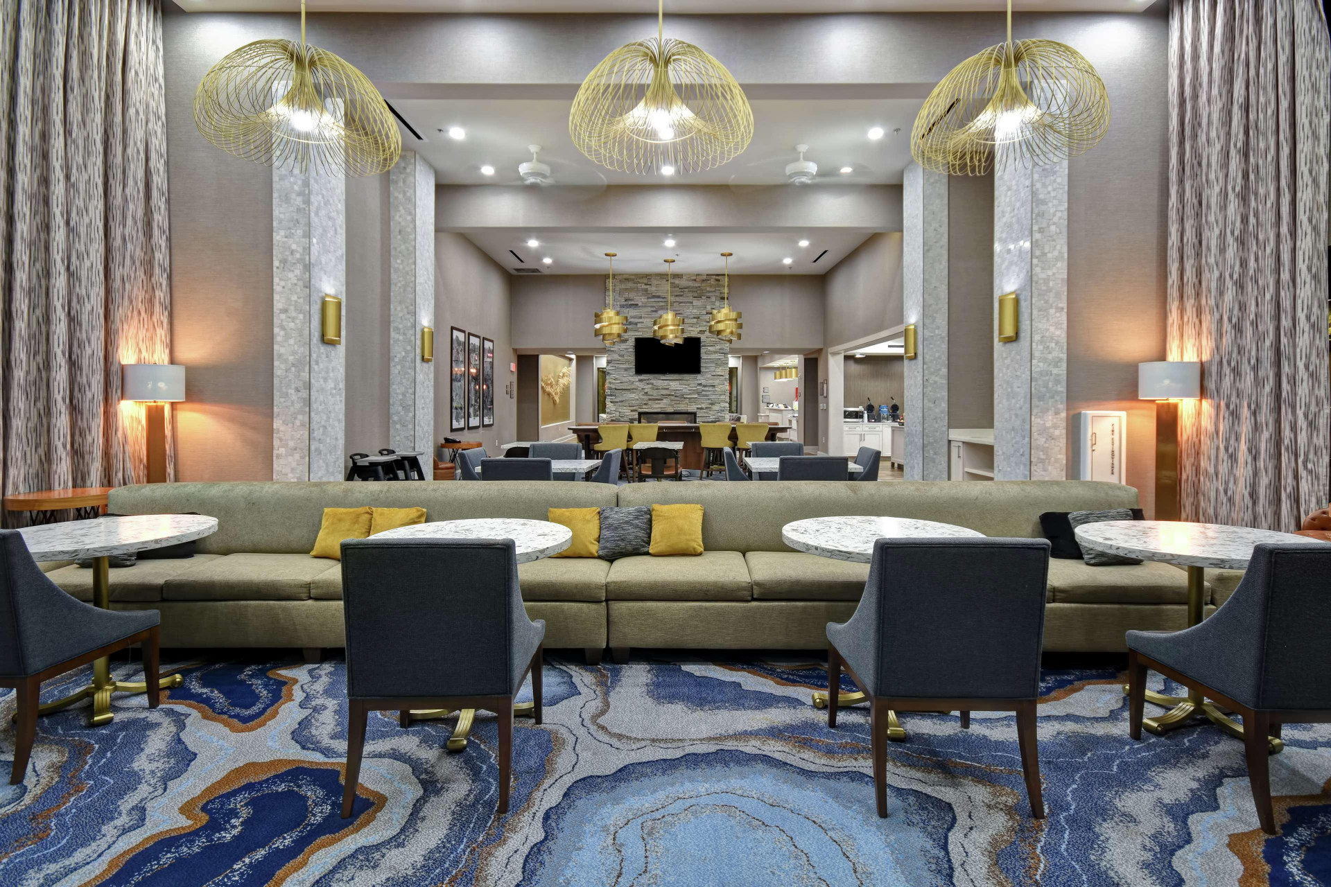 Vista Lobby Homewood Suites by Hilton Dallas Arlington South