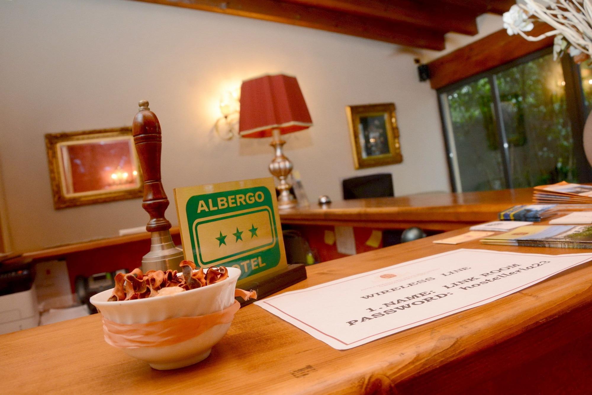 Vista Lobby Albergo Antica Hostelleria