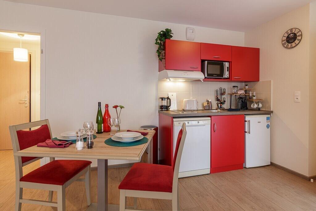 Equipamiento de Habitación Zenao Appart'hôtels Strasbourg