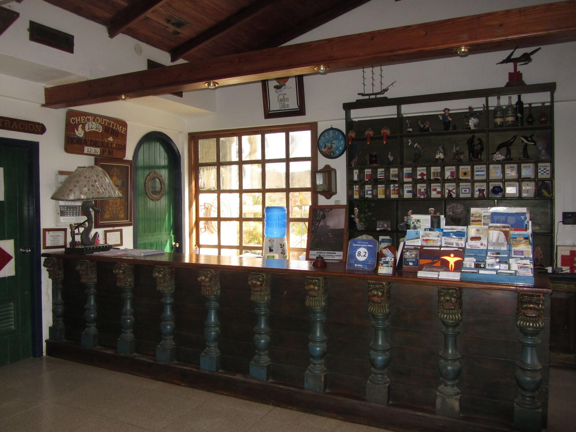 Vista Lobby Hostería Farallón Dillon