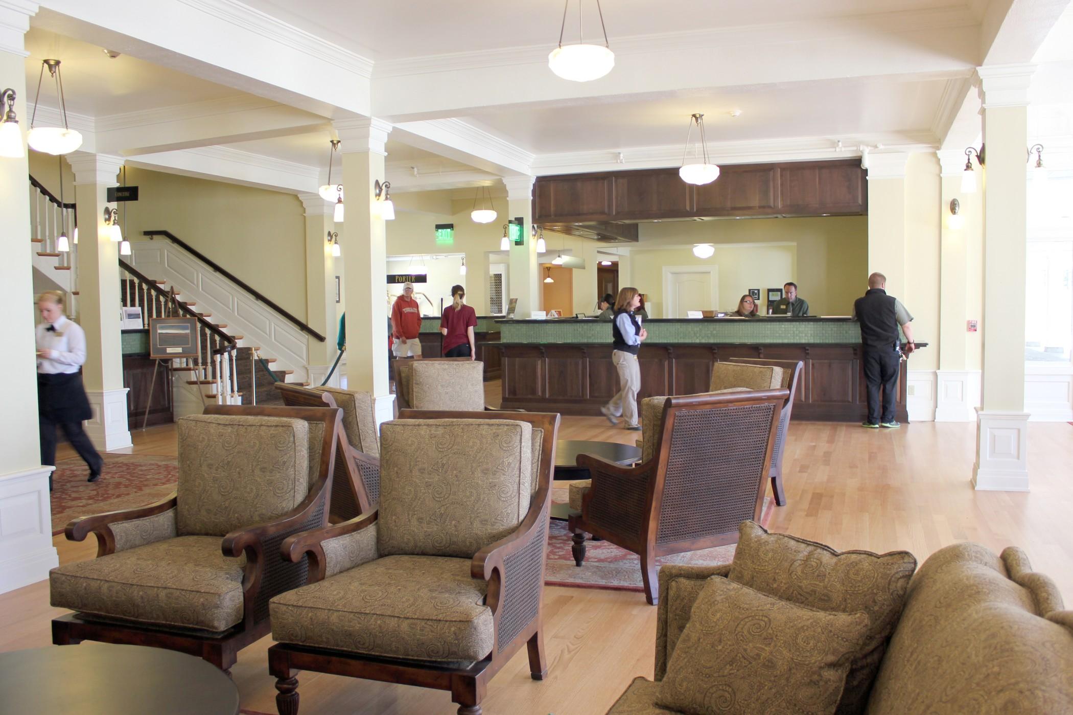 Vista Lobby Lake Yellowstone Hotel and Cabins