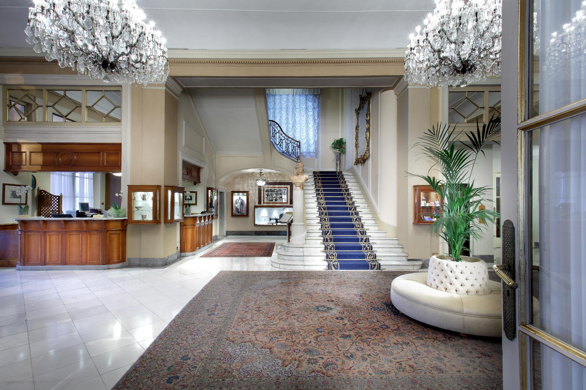 Vista Lobby Eurostars Hotel Excelsior