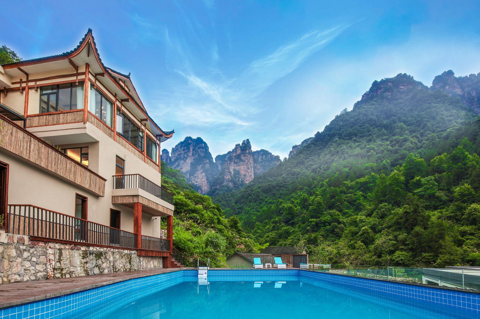 Vista Piscina Homeward Mountain Hotel