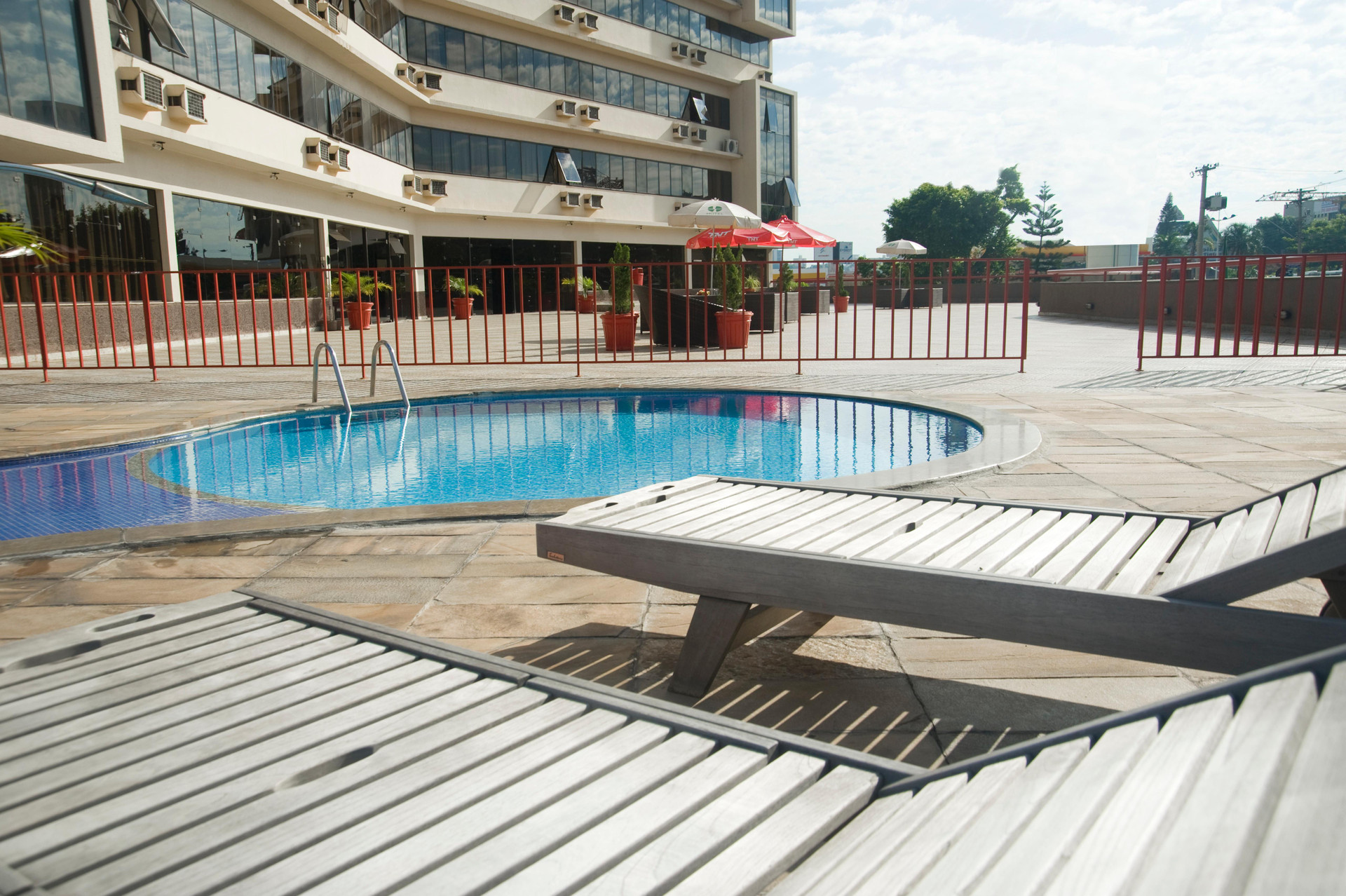 Vista Piscina Hotel Nacional Inn Campinas Trevo