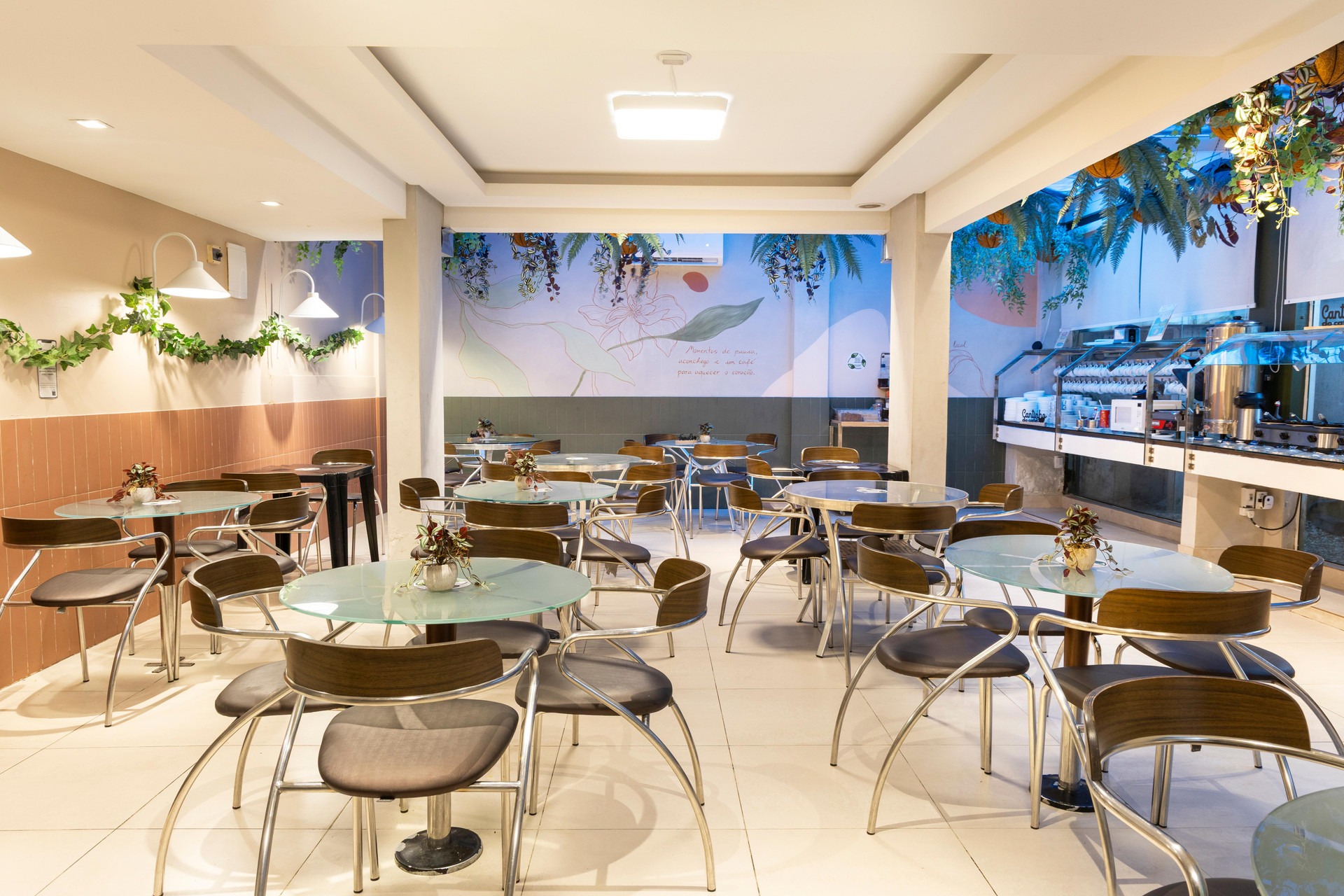 Área de desayuno Hotel Palmas Executivo