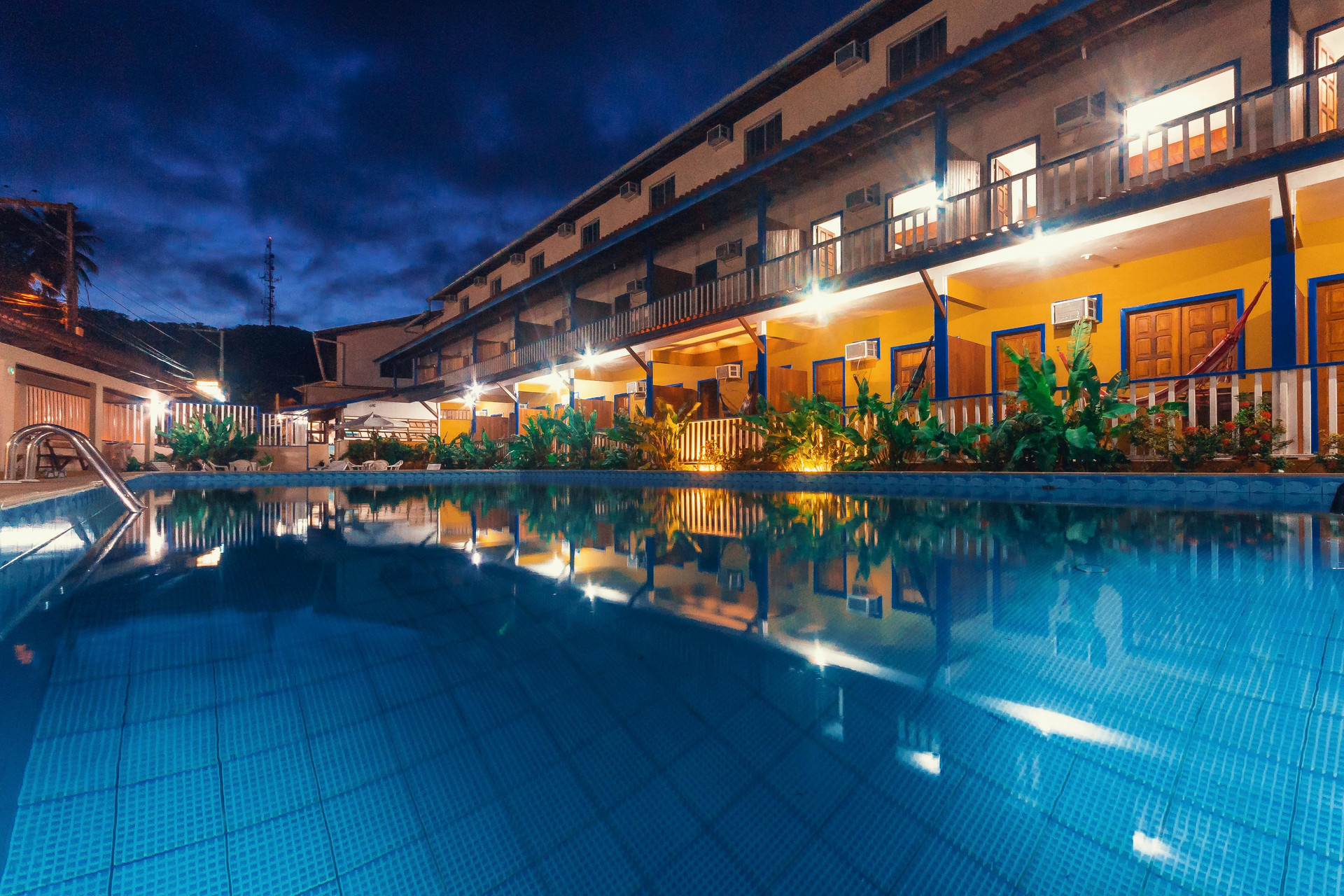 Pool view Hotel Morro da Saudade