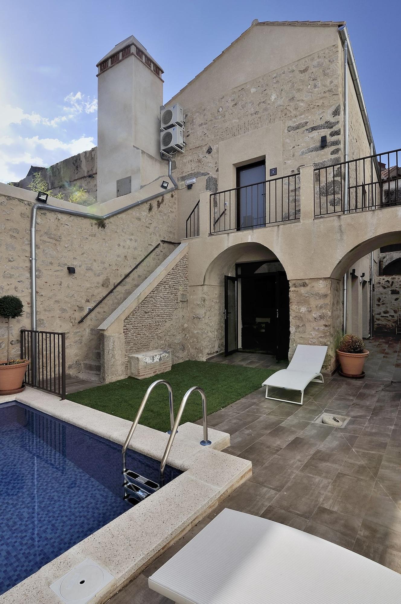 Vista Piscina Plaza Sandra