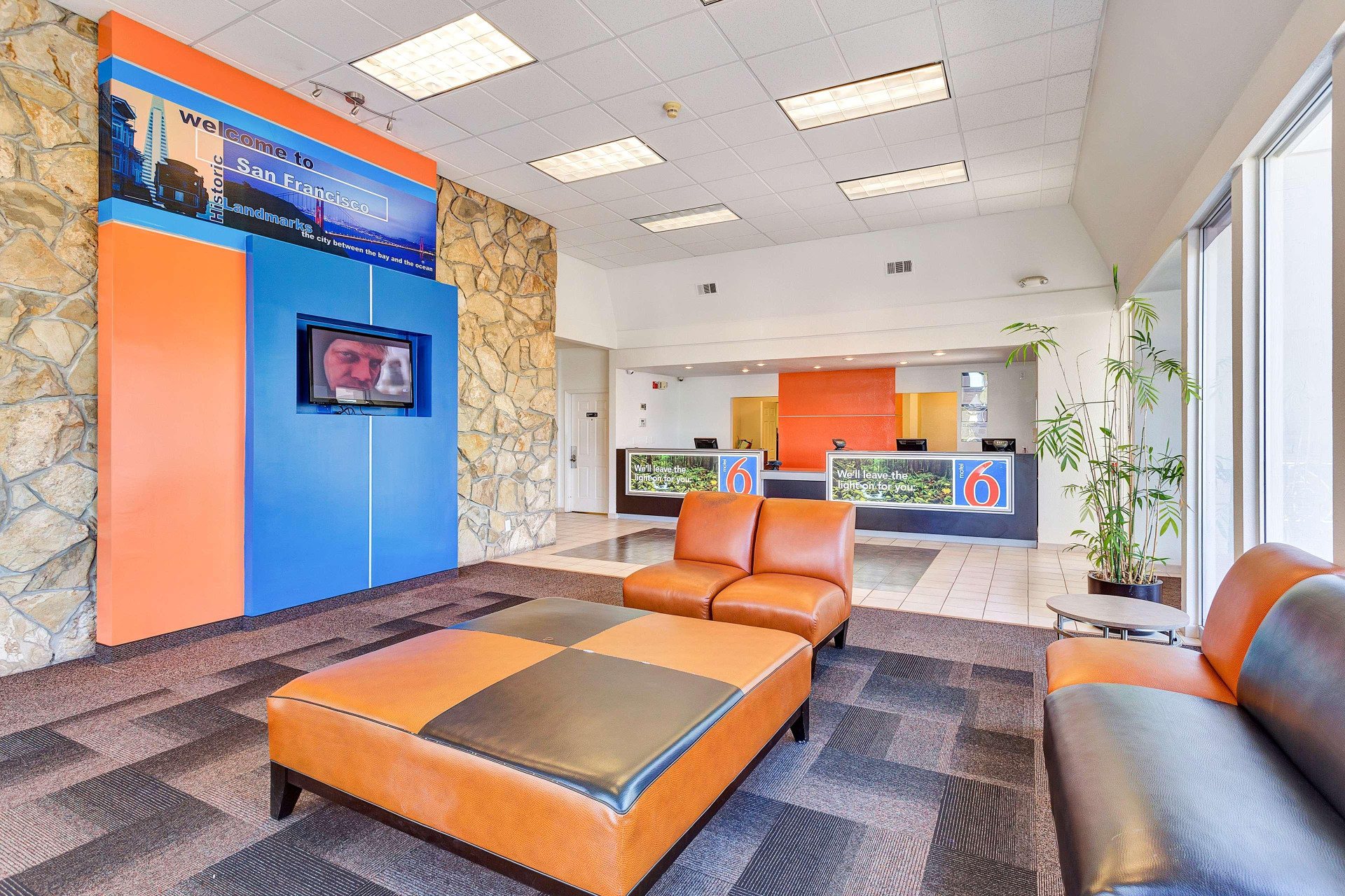 Vista Lobby Motel 6 Belmont, CA - San Francisco - Redwood City
