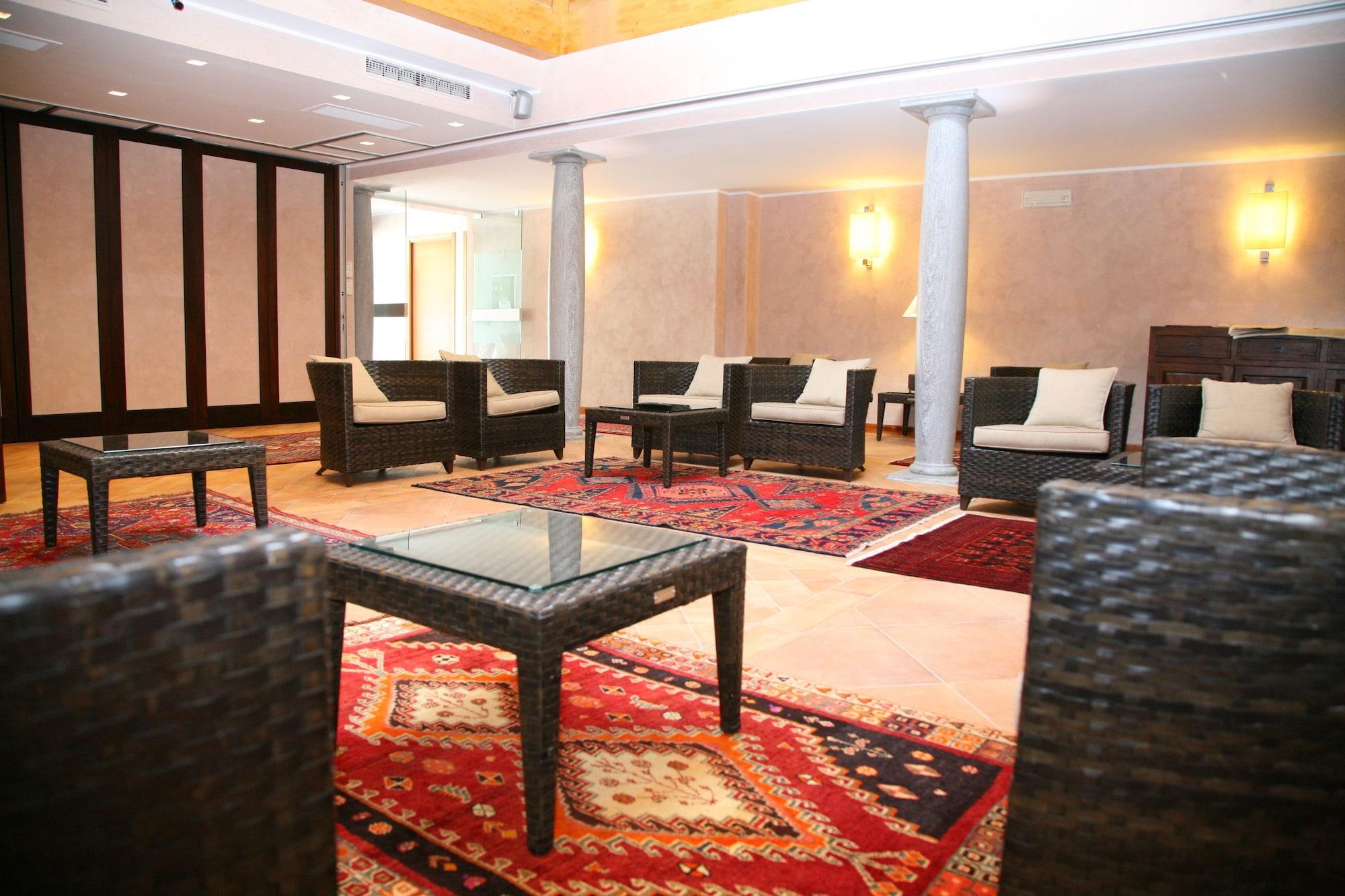 Vista Lobby Hotel Ristorante Vecchia Riva