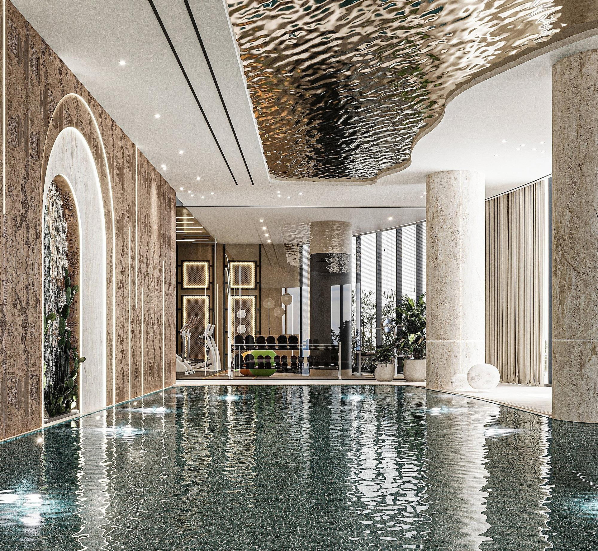 Vista Piscina Crowne Plaza Durres by IHG