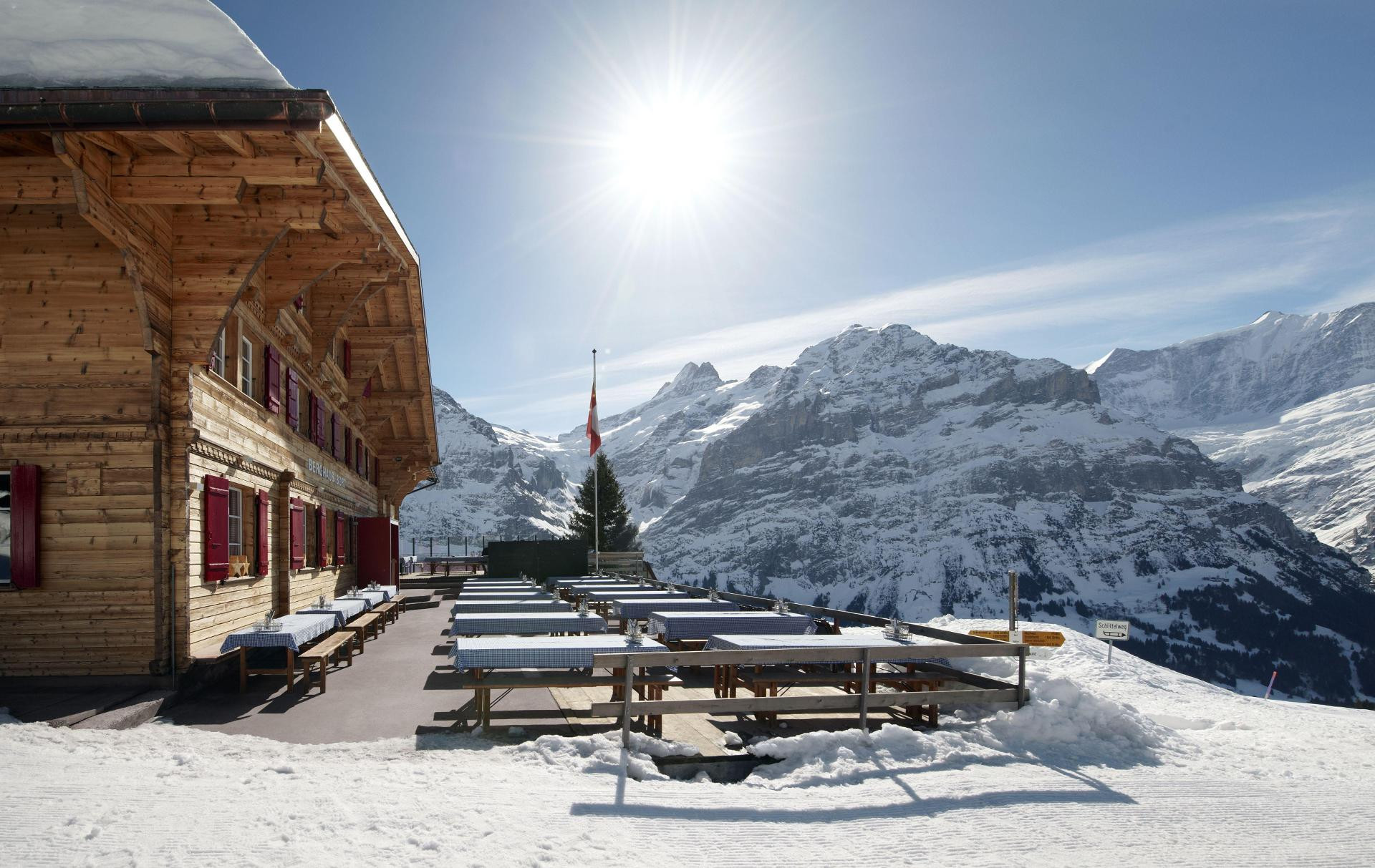 Vista Exterior Alpinhotel Bort