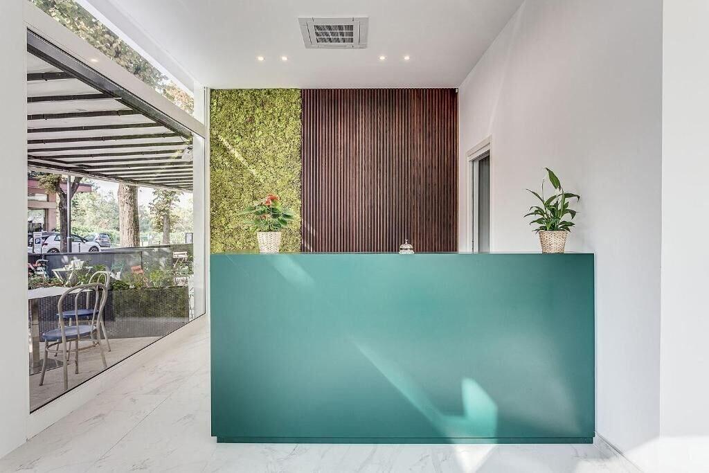 Vista Lobby Hotel Anversa Rimini