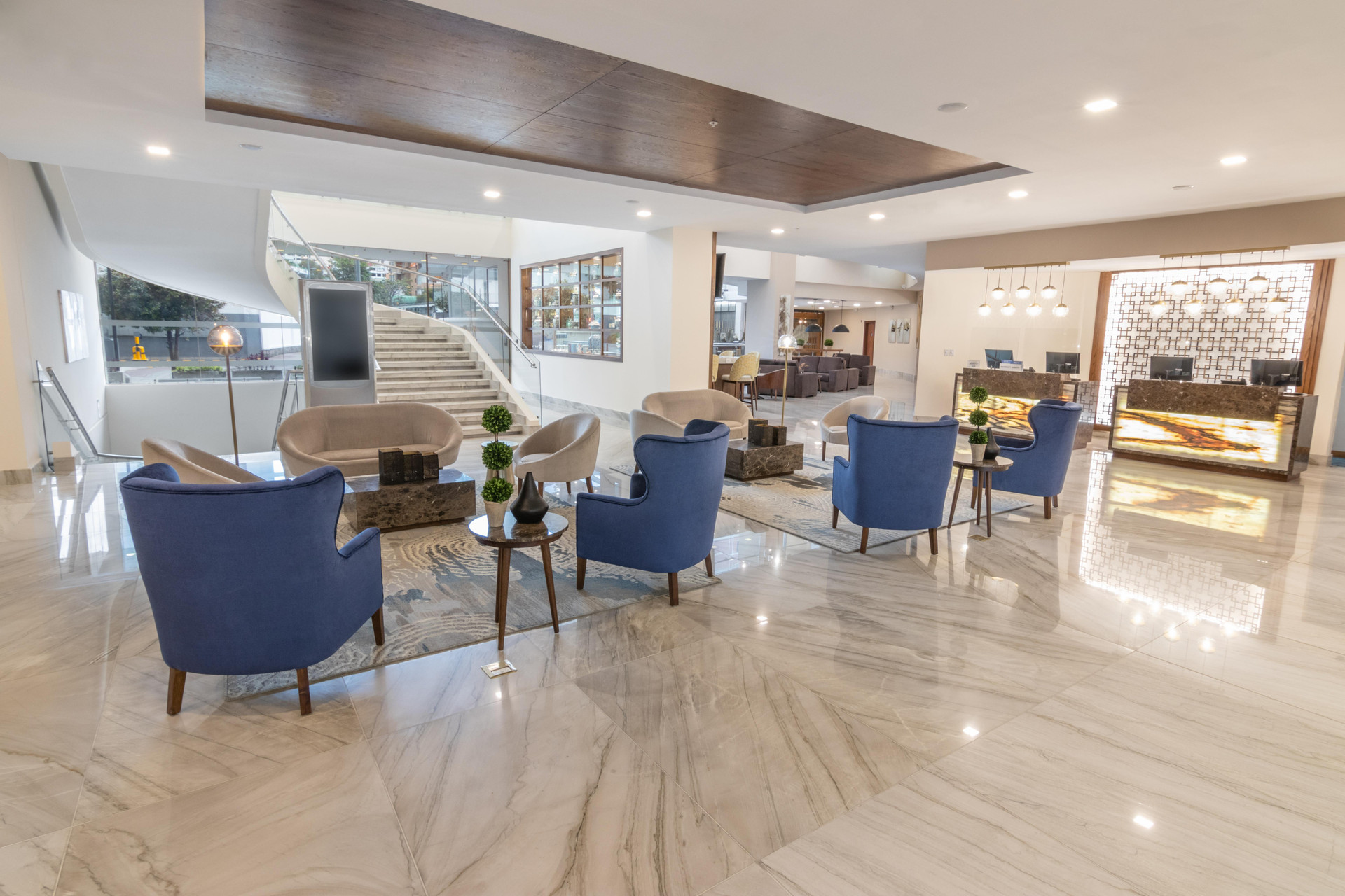 Vista Lobby Sheraton Quito Hotel