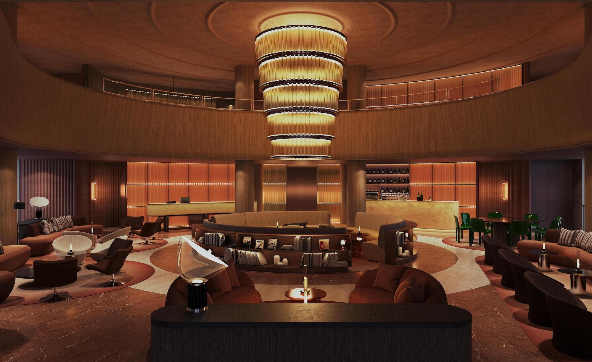 Vista Lobby Hotel Palacio Bellas Artes San Sebastián, Curio Collection