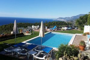 Alquiler Vacacional - Gardenia apartment near Bordighera with enchanting view of Montecarlo