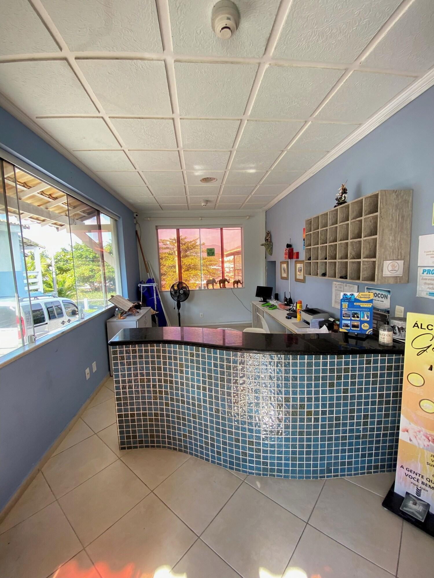 Vista Lobby POUSADA CASA DA PRAIA