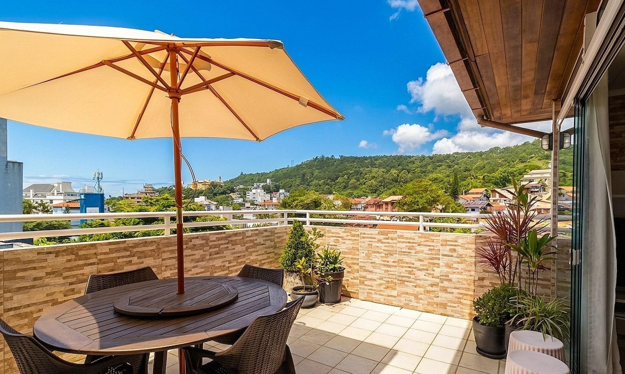 Restaurant Penthouse W/terrace 5 min From the Beach Cos302