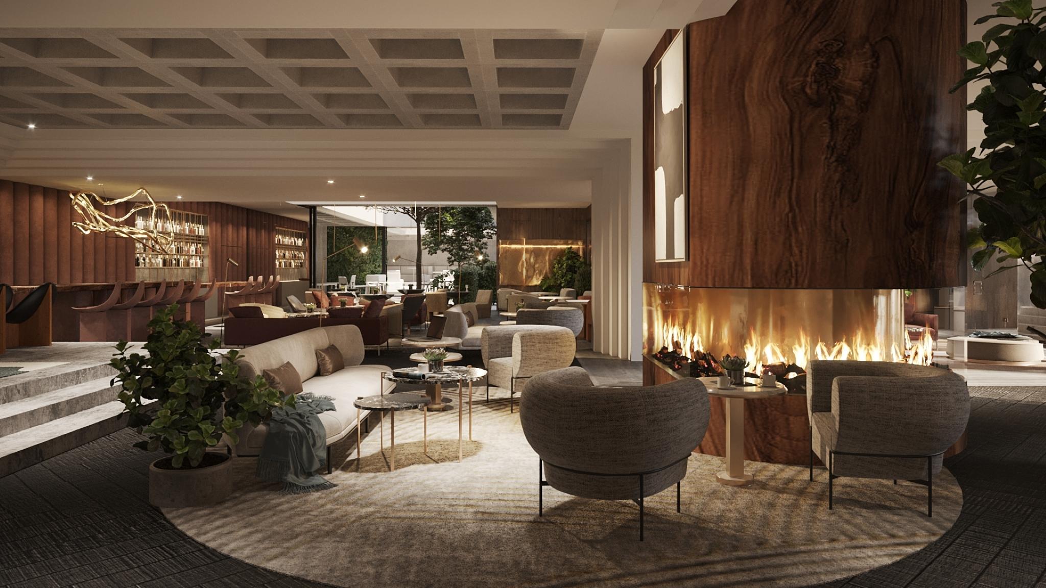 Vista Lobby The Emporium Hotel Plovdiv - MGallery Collection