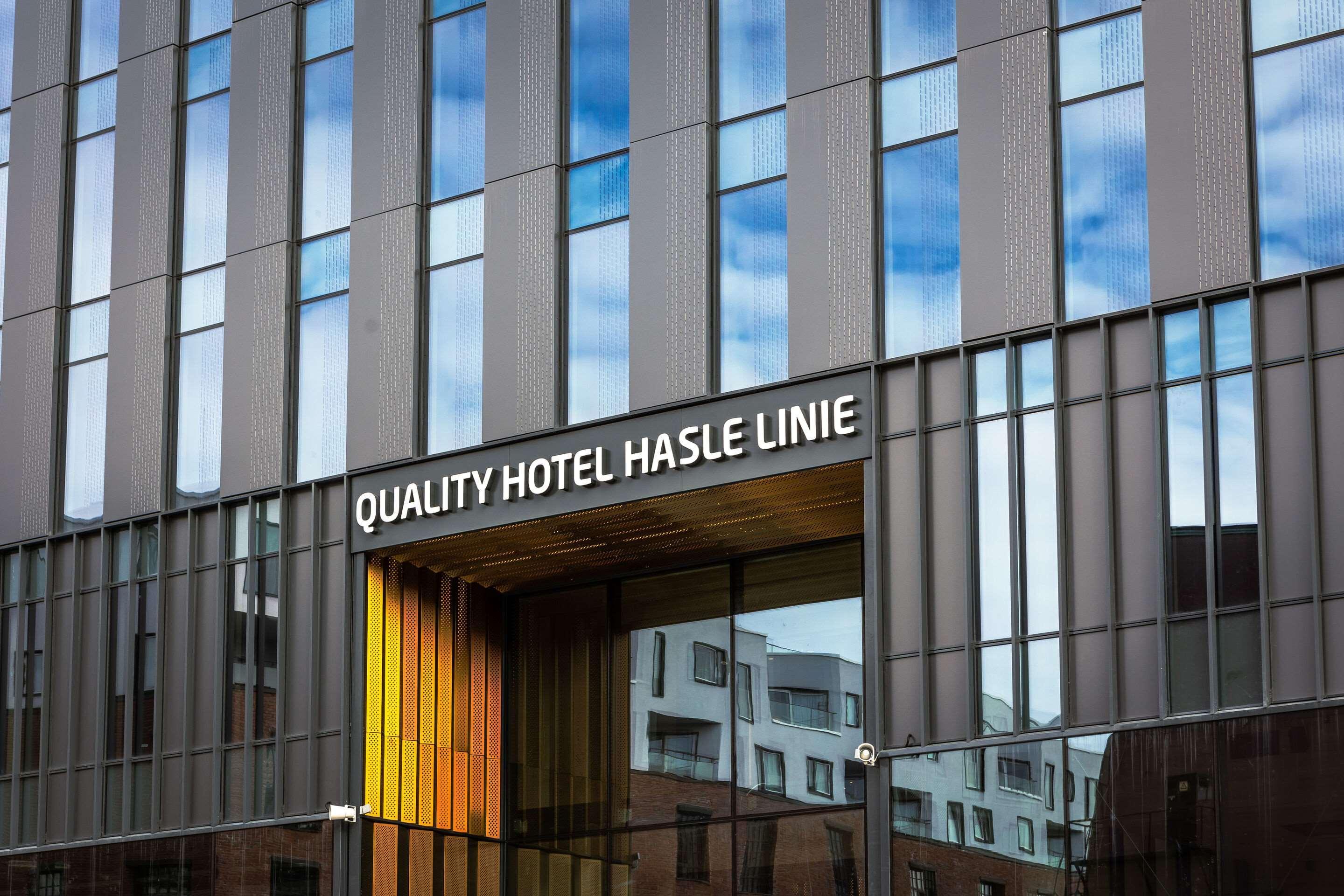Vista Exterior Quality Hotel Hasle Linie