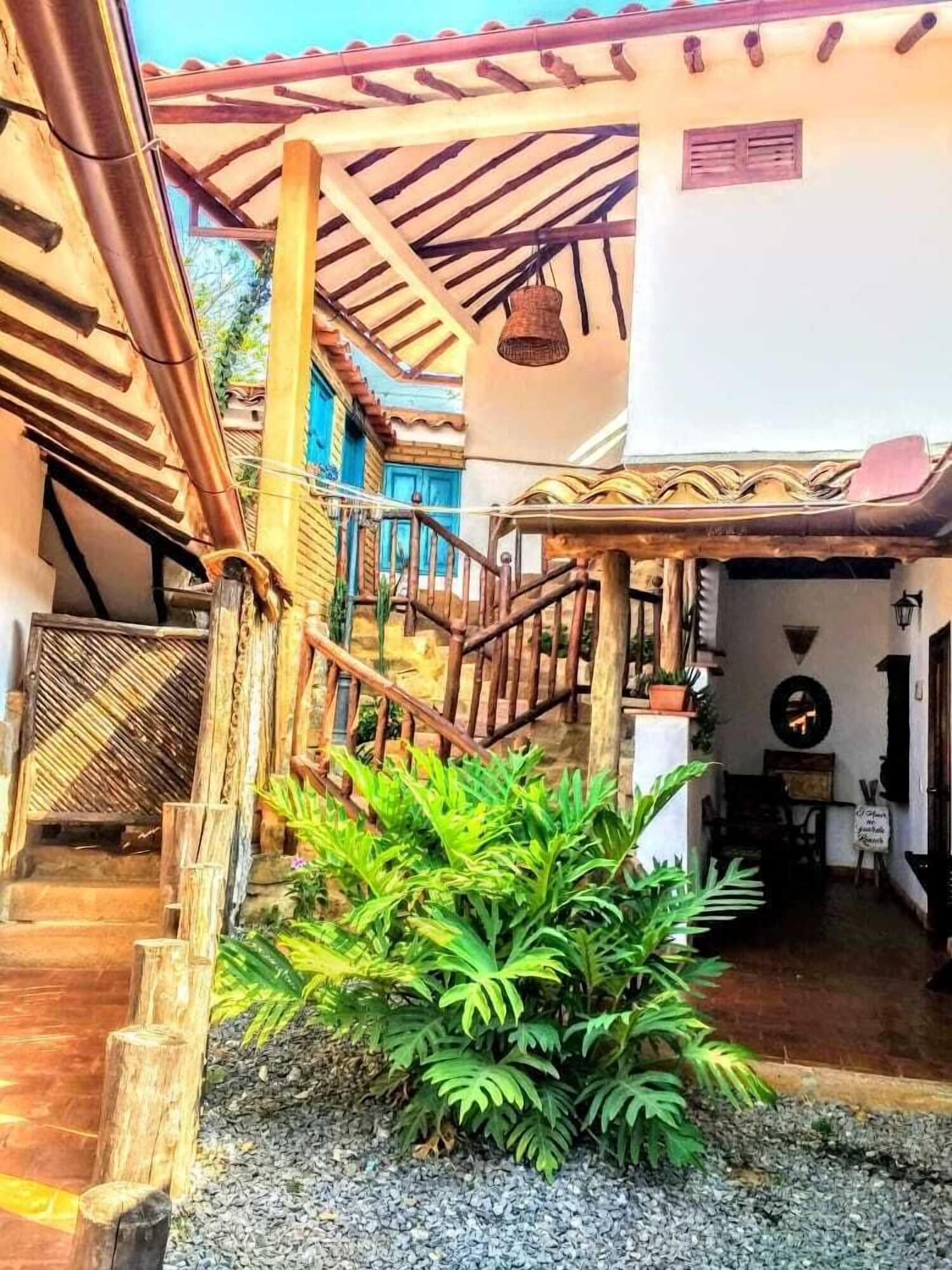 Vista Exterior La Loma Hotel Barichara