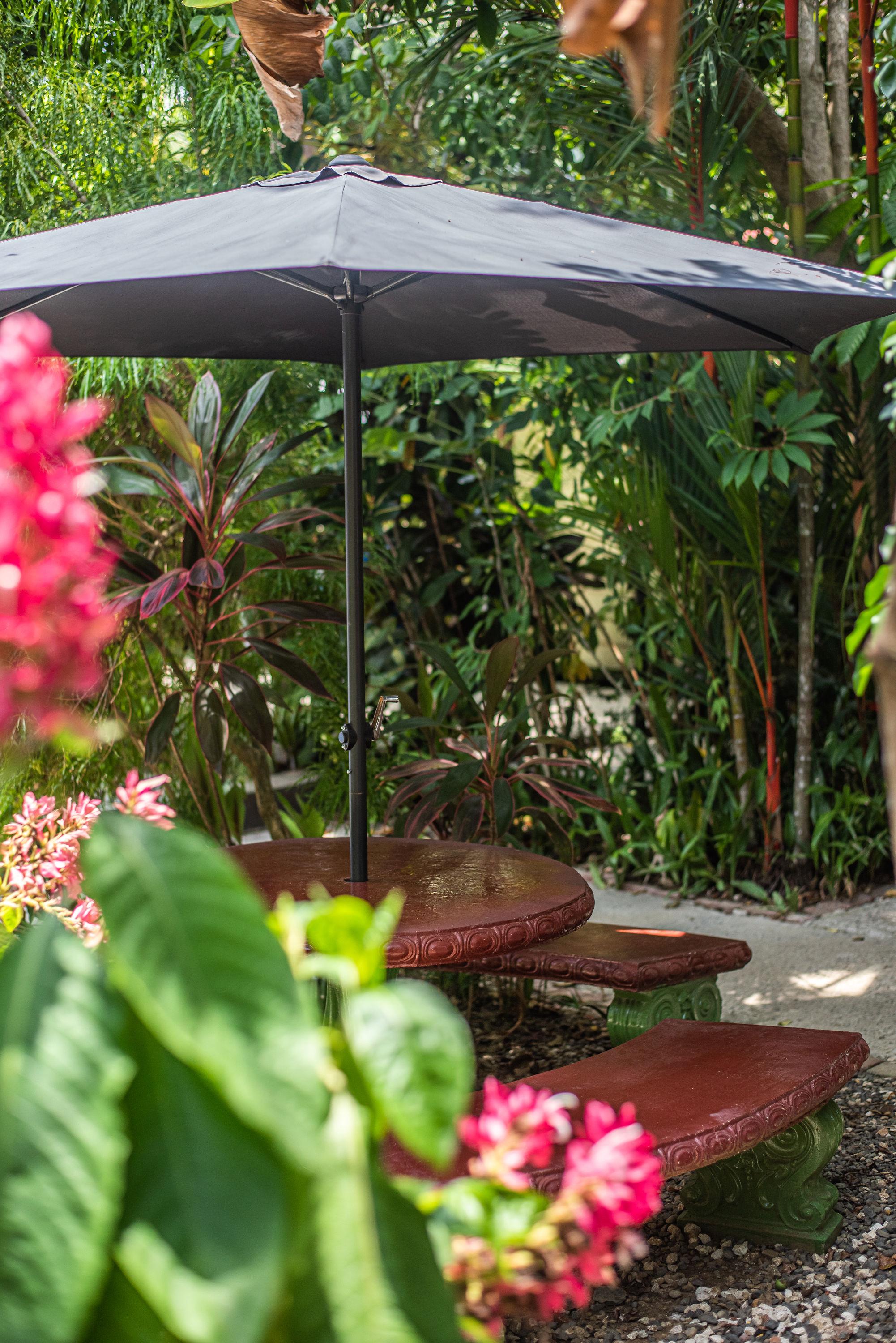 Zona de estar Jaco Lodge
