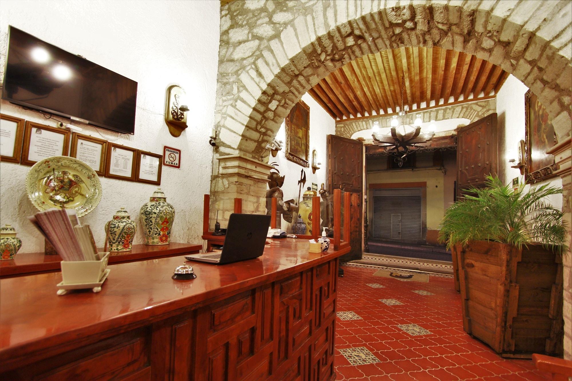 Vista Lobby Hotel Mesón del Rosario