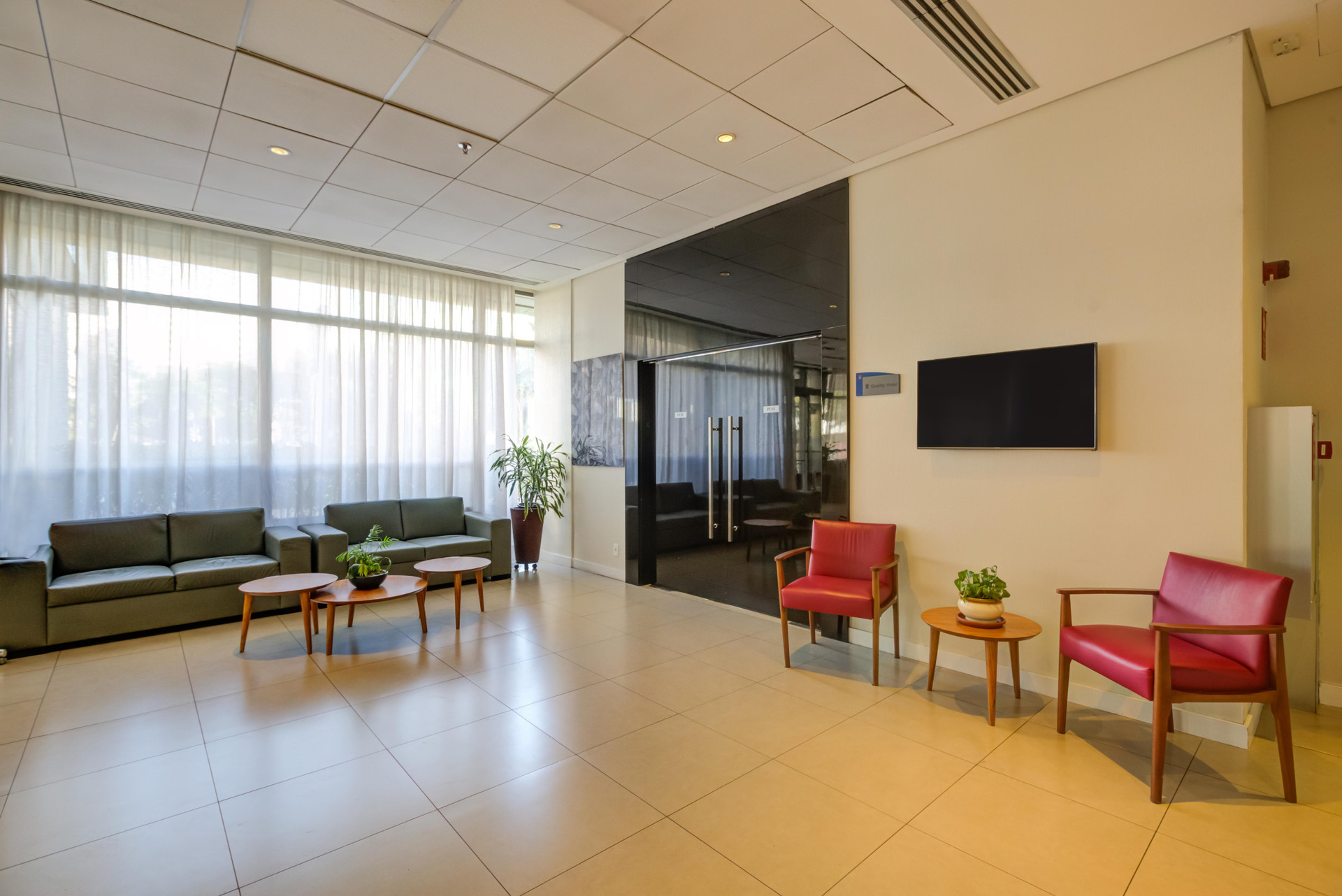 Vista Lobby Comfort Hotel Sao Caetano