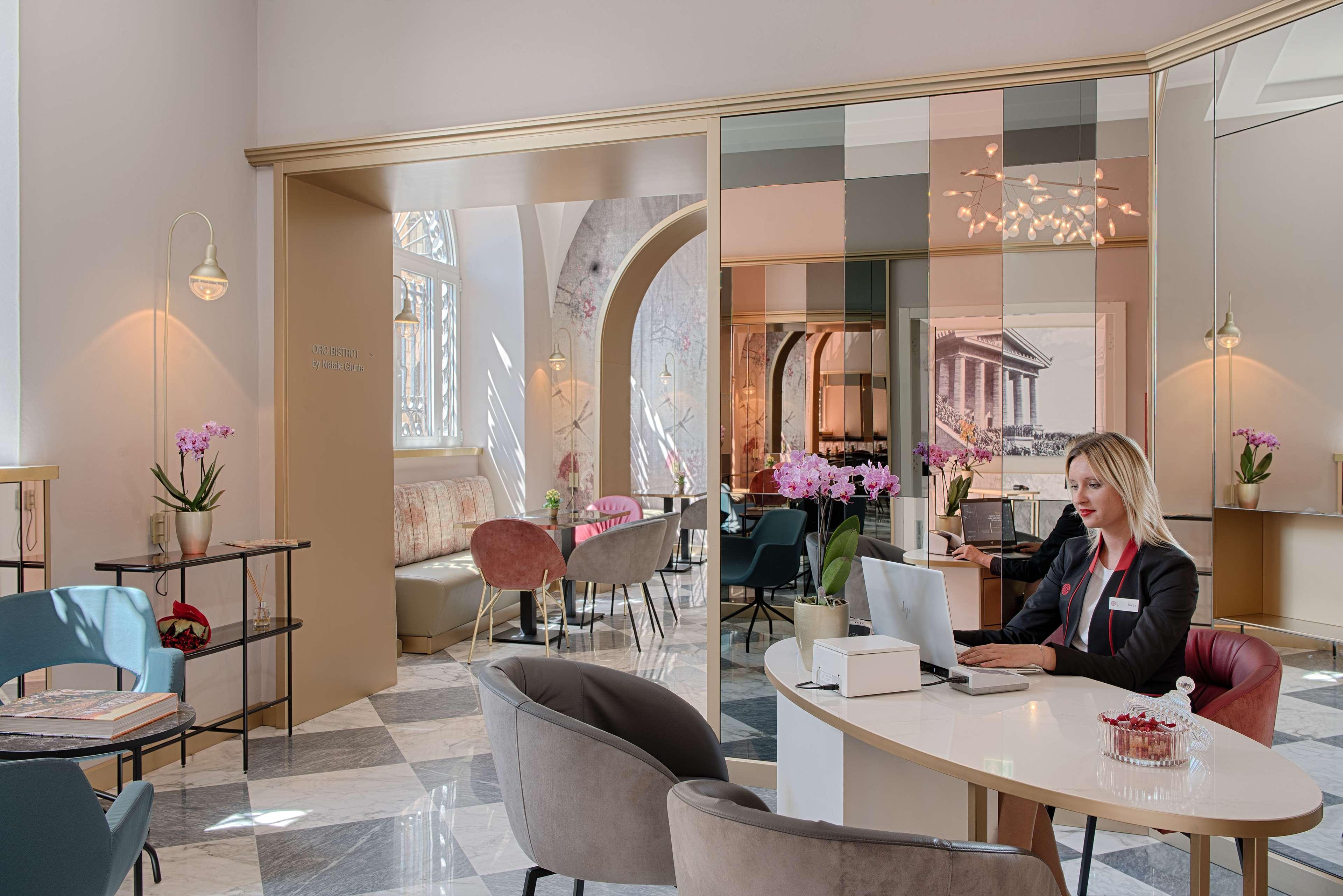 Vista Lobby NH Collection Roma Fori Imperiali