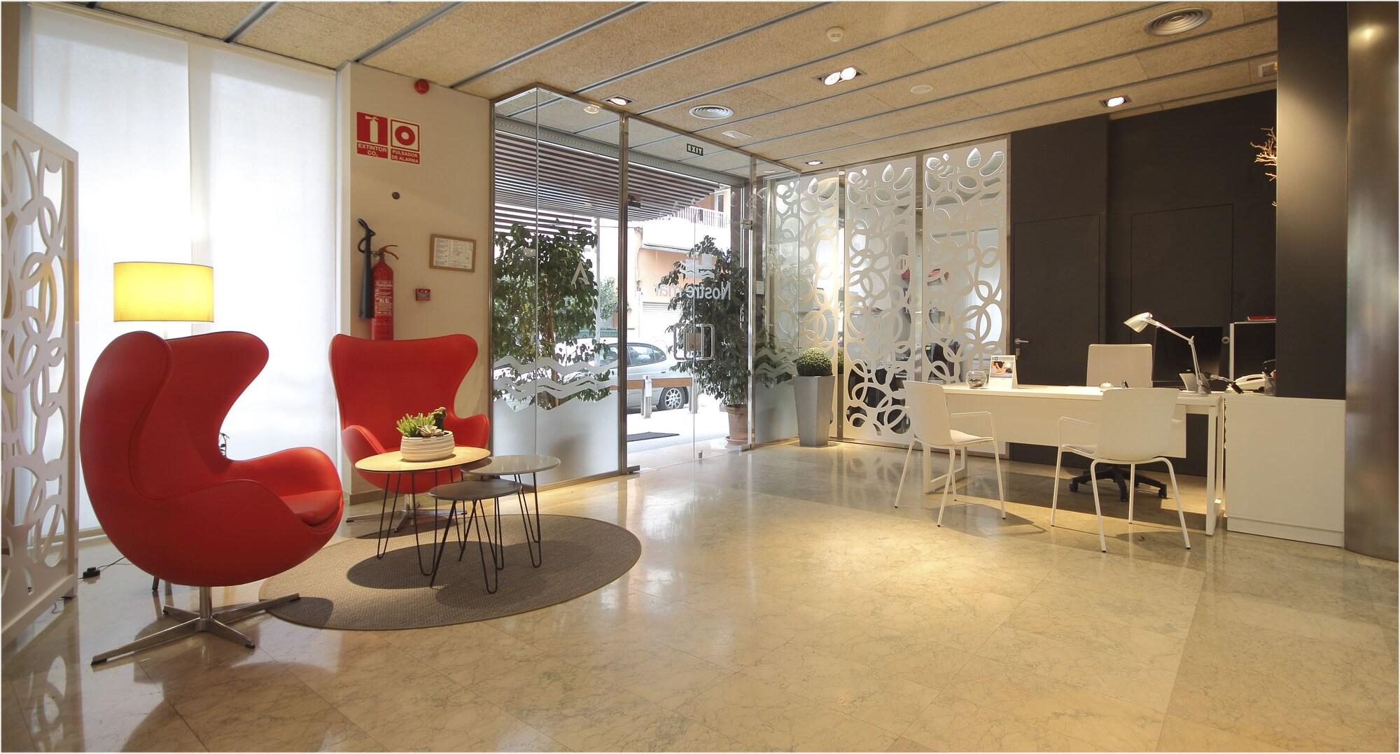 Vista Lobby AQUA Hotel Nostre Mar Apartaments