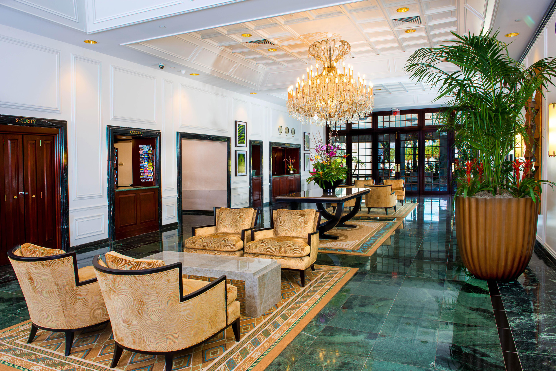 Vista Lobby Sea View Hotel, Bal Harbour, On The Ocean