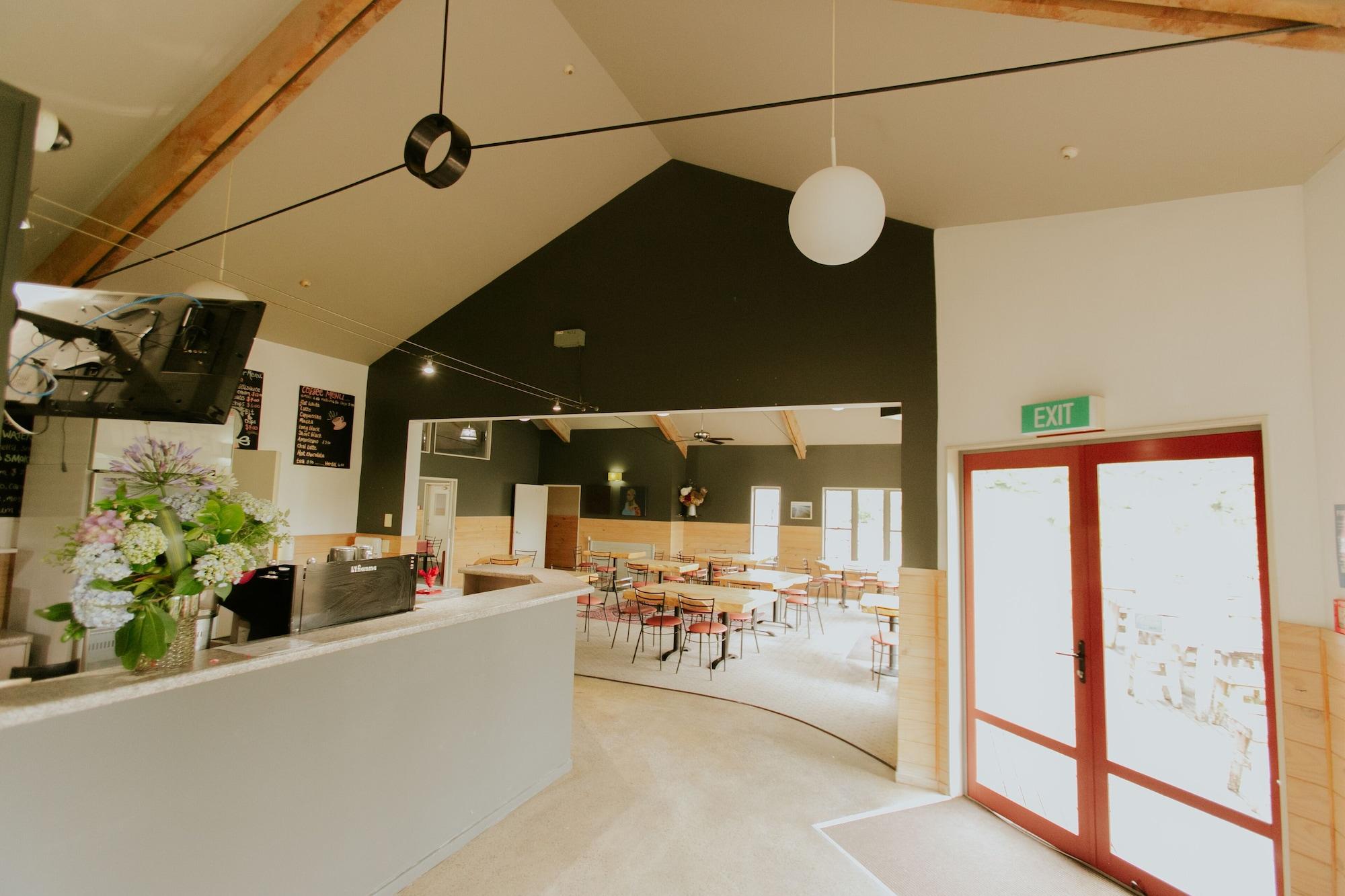 Vista Lobby Waitomo Village Chalets Home of Kiwipaka