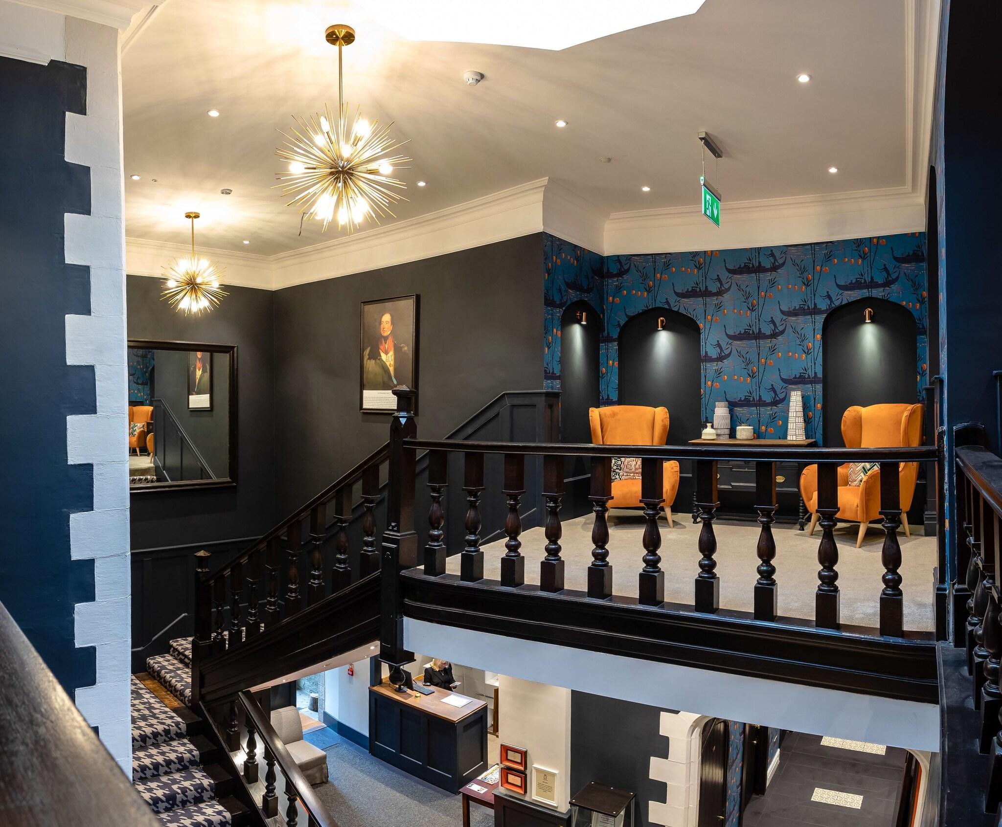 Vista Lobby Lanelay Hall Hotel & Spa