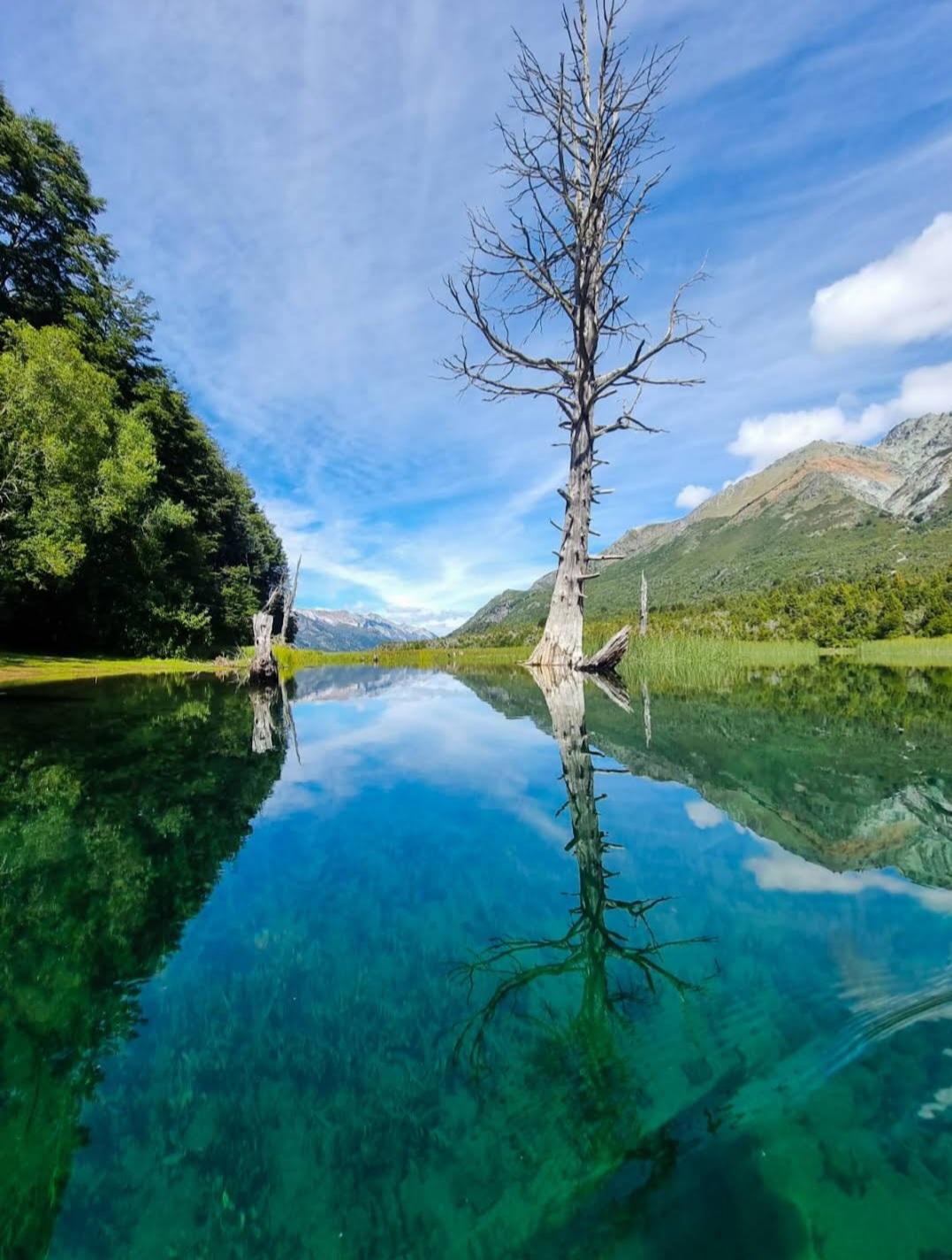 Vista al lago Las Carpitas