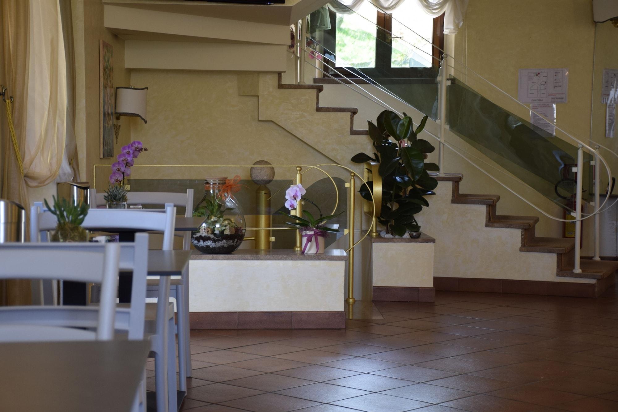 Vista Lobby Hotel Arcobaleno Siena