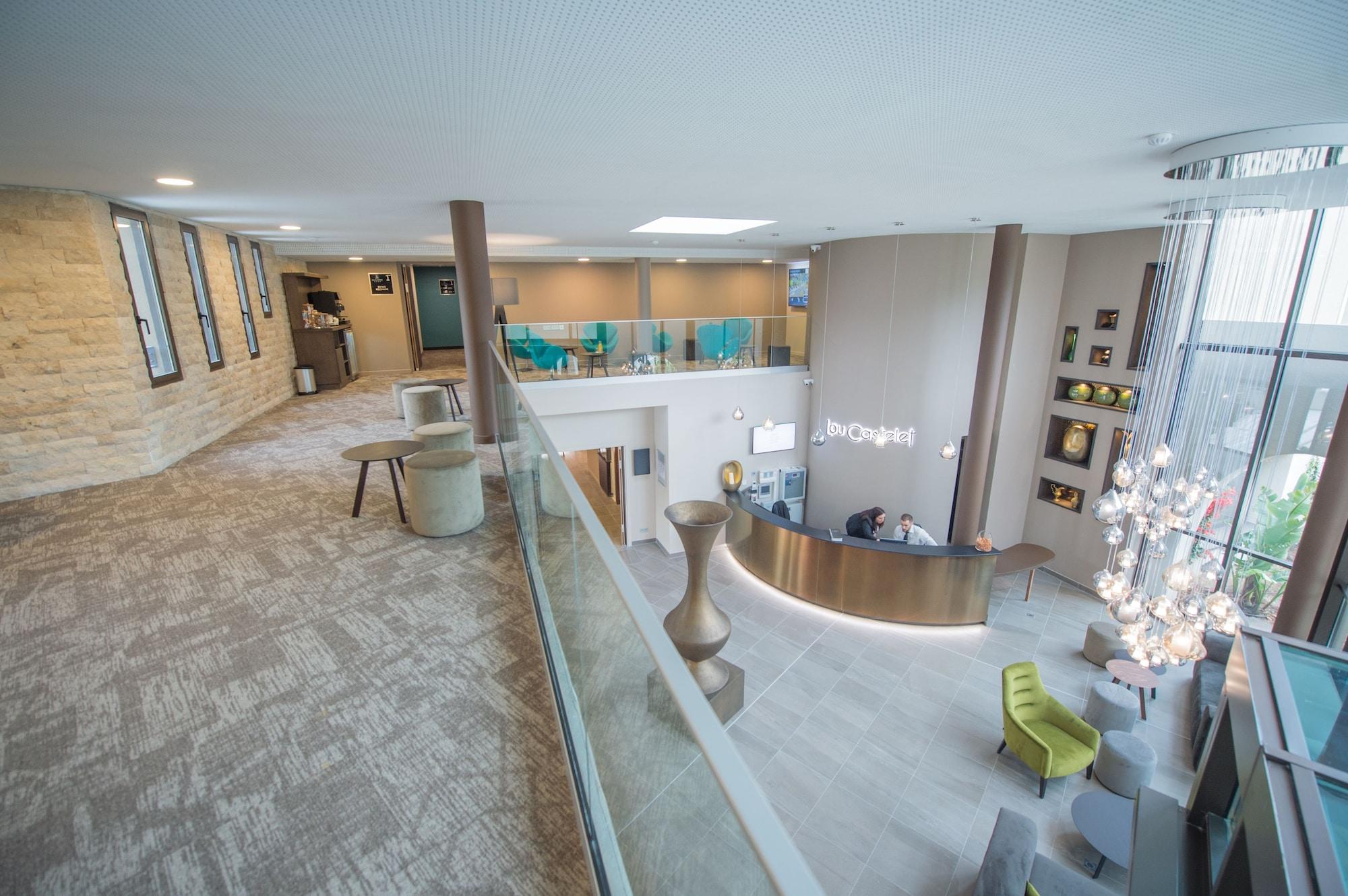 Vista Lobby Hôtel Lou Castelet